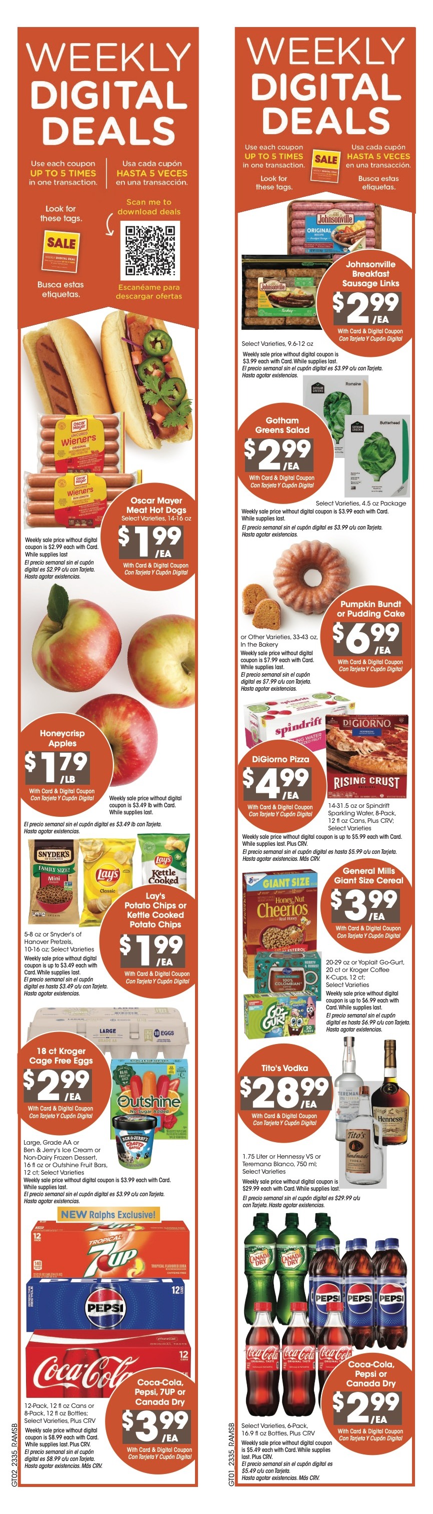Ralphs Weekly Ad 27th September – 3rd October 2023 Page 2