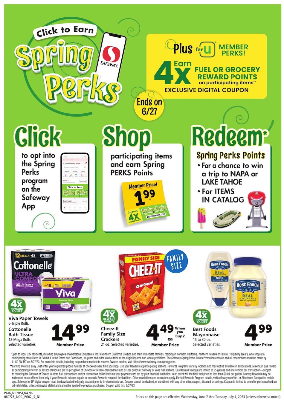 Safeway Ad Jun Big Book 7th – 4th July 2023 Page 2