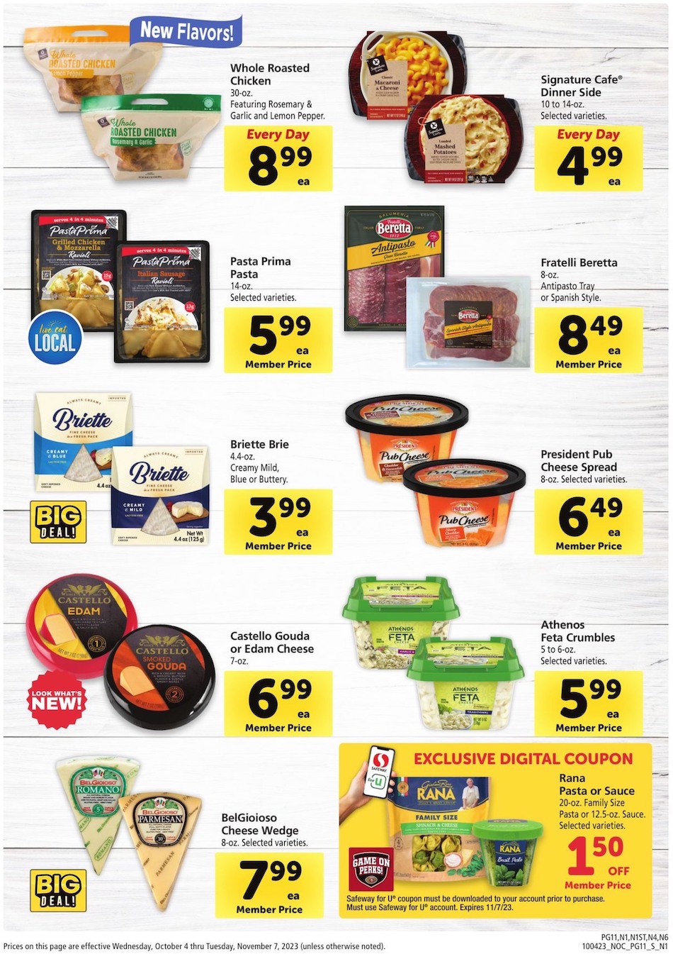Safeway Ad Big Book 4th October – 7th November 2023 Page 11