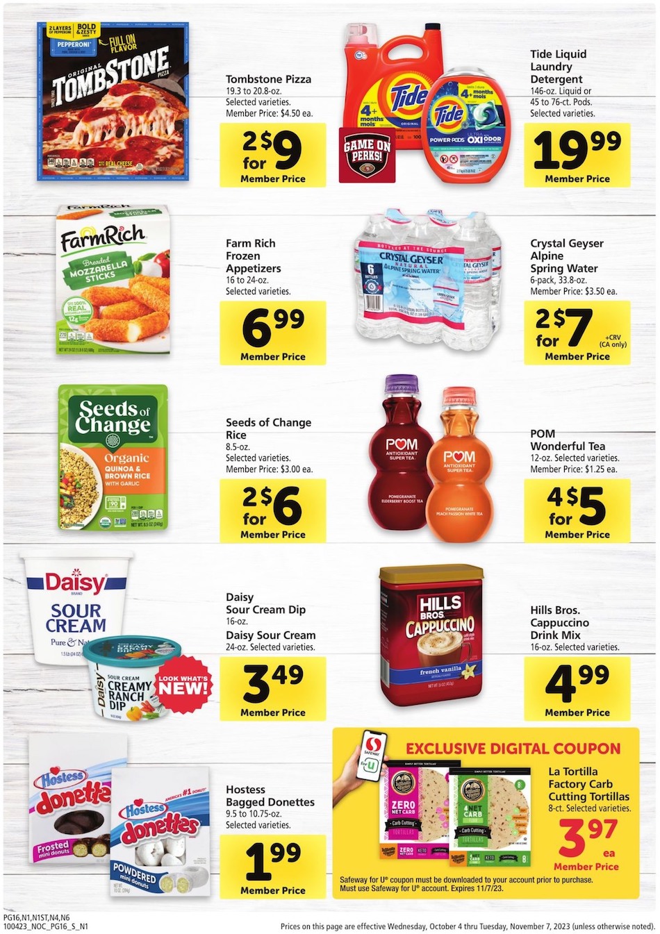 Safeway Ad Big Book 4th October – 7th November 2023 Page 16