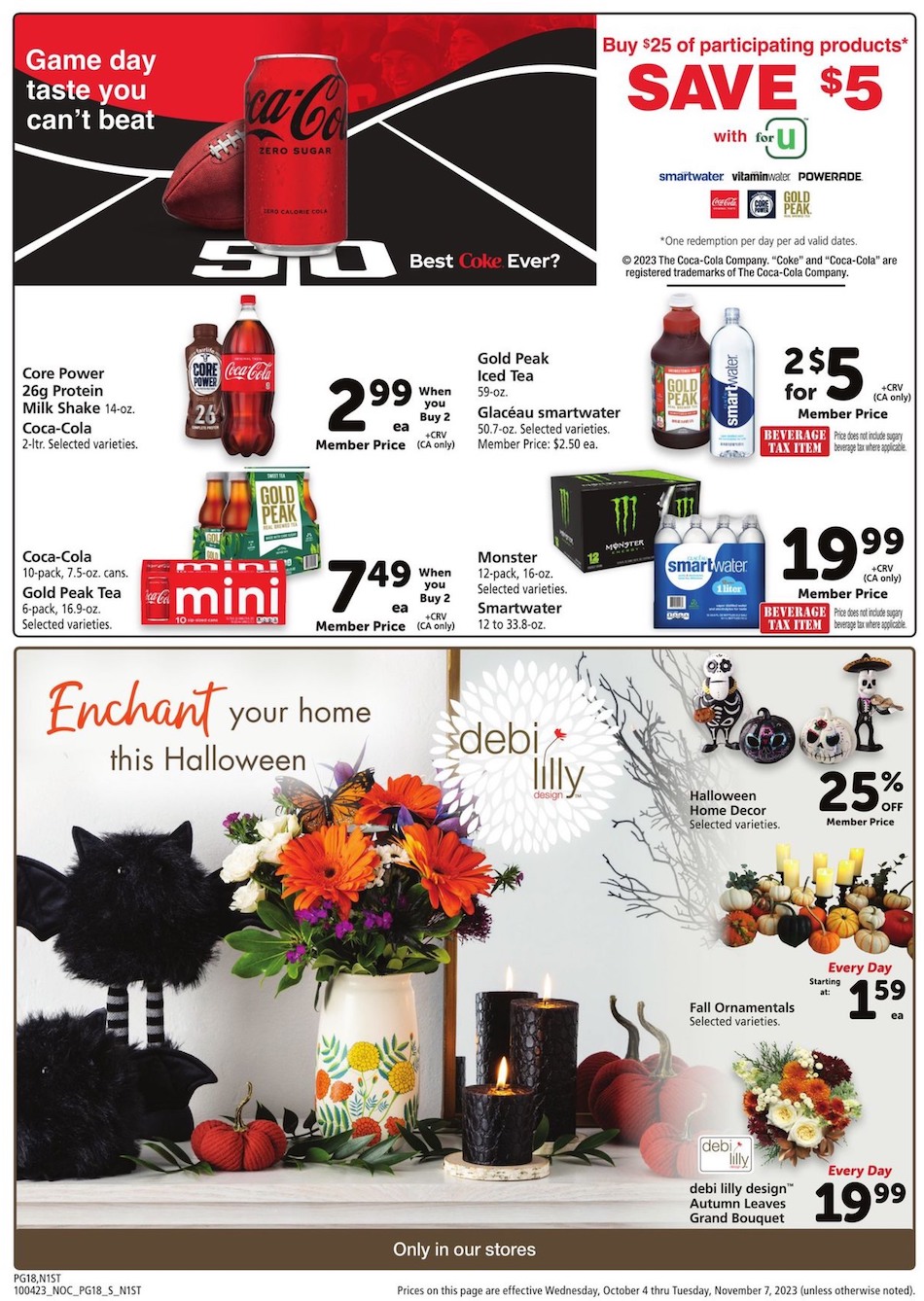 Safeway Ad Big Book 4th October – 7th November 2023 Page 18