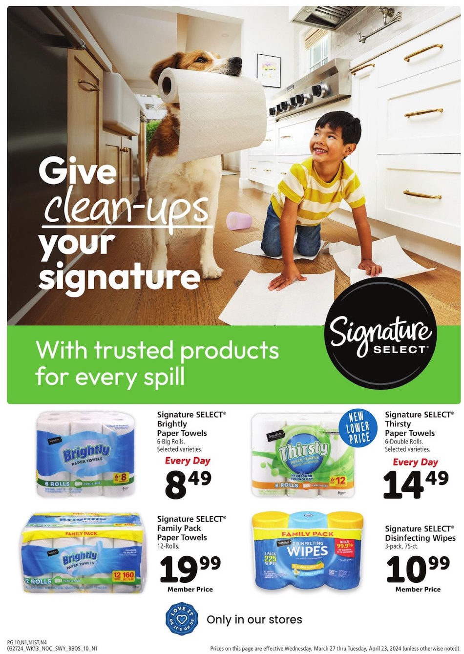 Safeway Ad Big Book of Savings 27th March – 23rd April 2024 Page 10