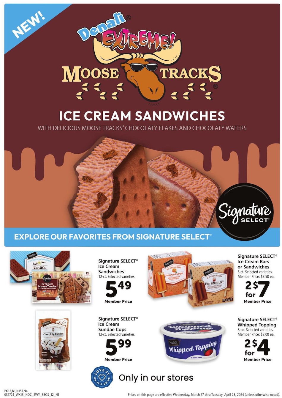 Safeway Ad Big Book of Savings 27th March – 23rd April 2024 Page 12