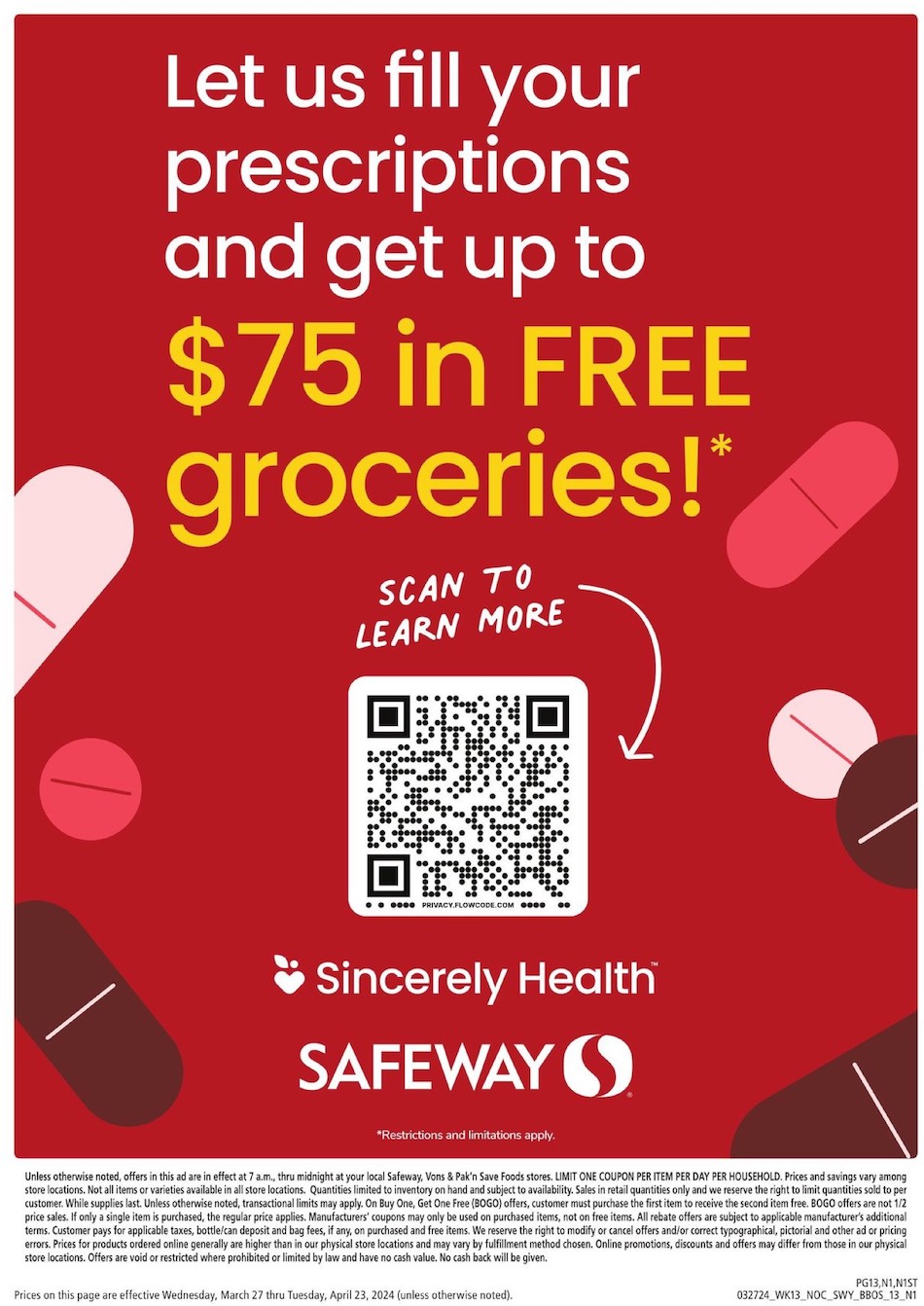 Safeway Ad Big Book of Savings 27th March – 23rd April 2024 Page 13
