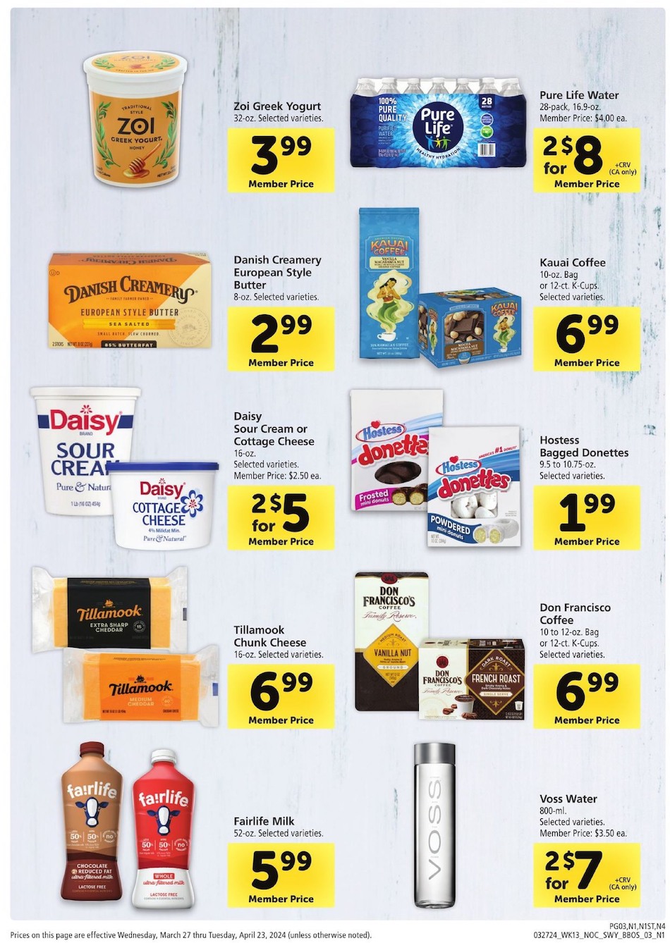 Safeway Ad Big Book of Savings 27th March – 23rd April 2024 Page 3