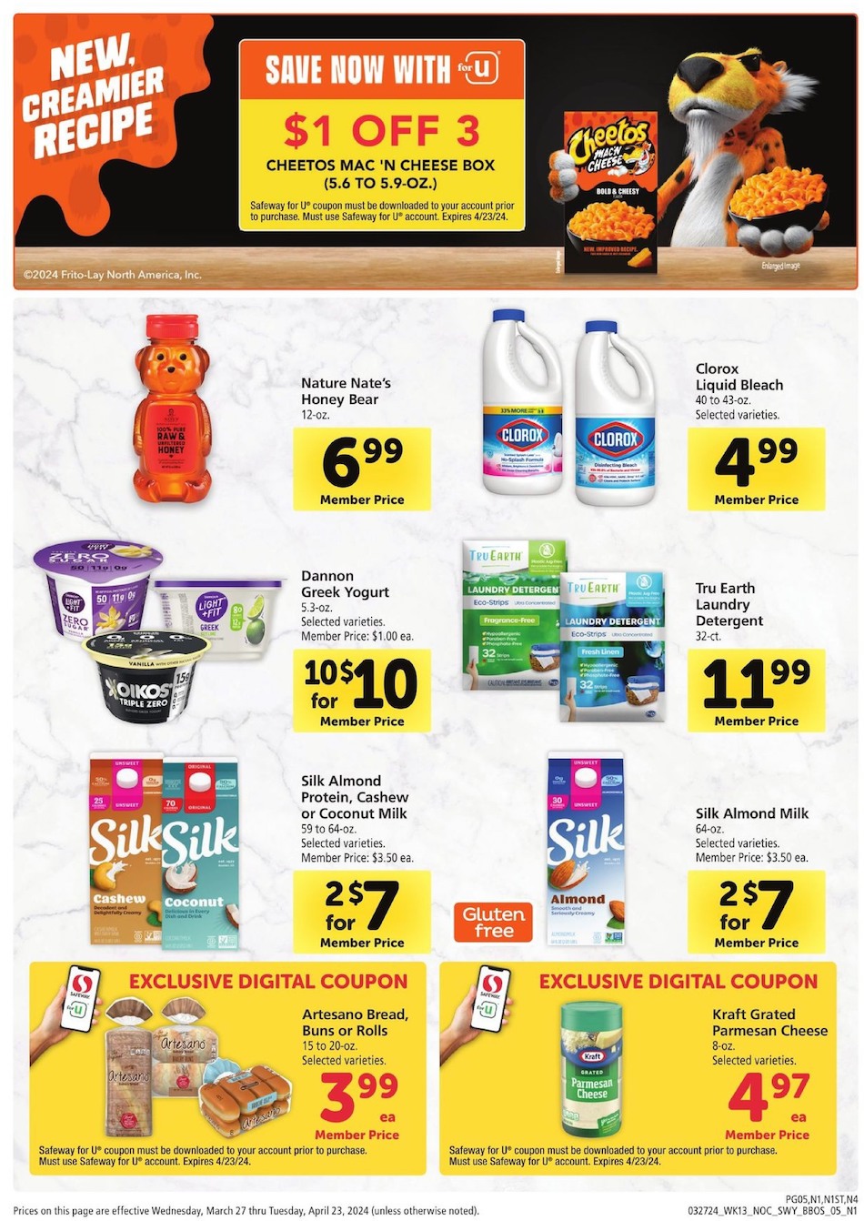 Safeway Ad Big Book of Savings 27th March – 23rd April 2024 Page 5