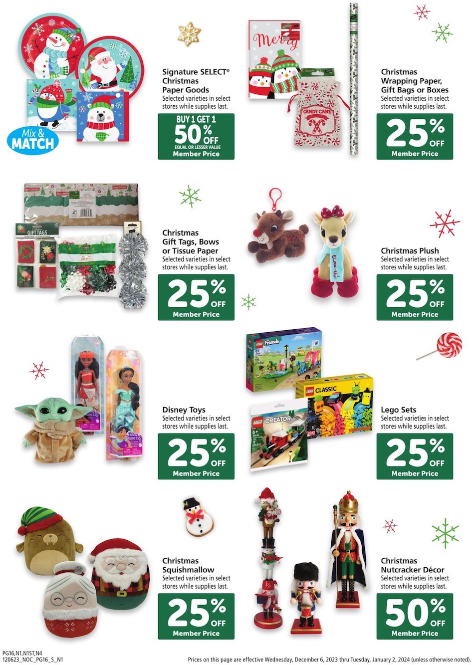 Safeway Ad Big Book of Savings 6th December – 2nd January 2024 Page 16