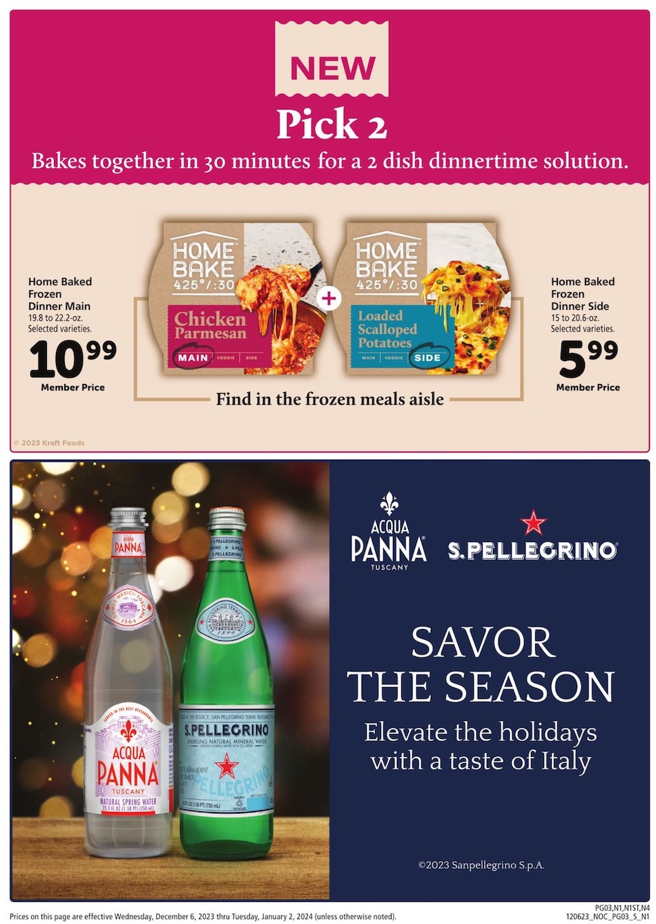 Safeway Ad Big Book of Savings 6th December – 2nd January 2024 Page 3