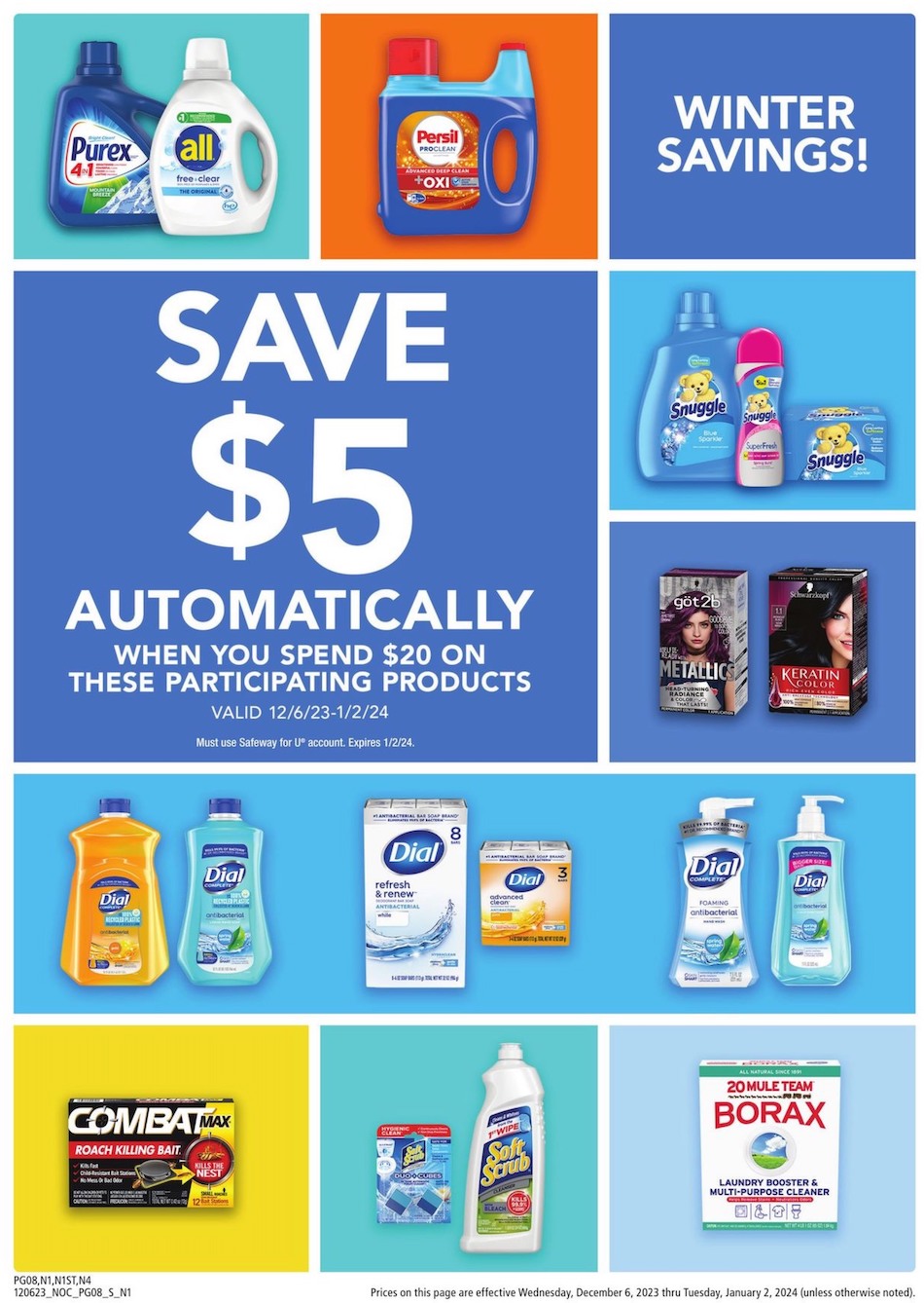 Safeway Ad Big Book of Savings 6th December – 2nd January 2024 Page 8