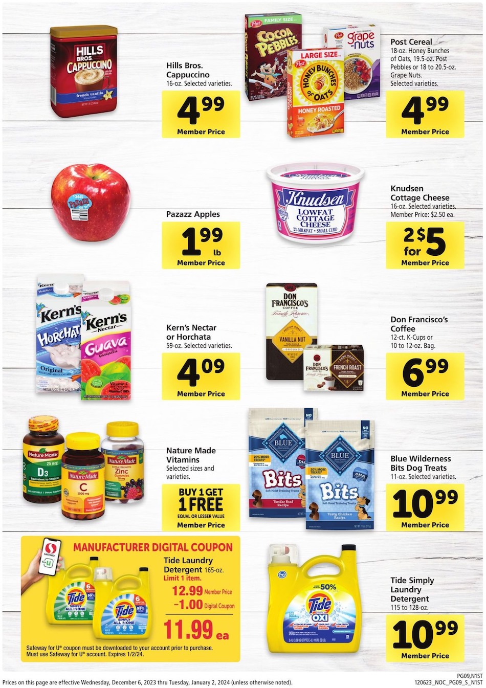 Safeway Ad Big Book of Savings 6th December – 2nd January 2024 Page 9