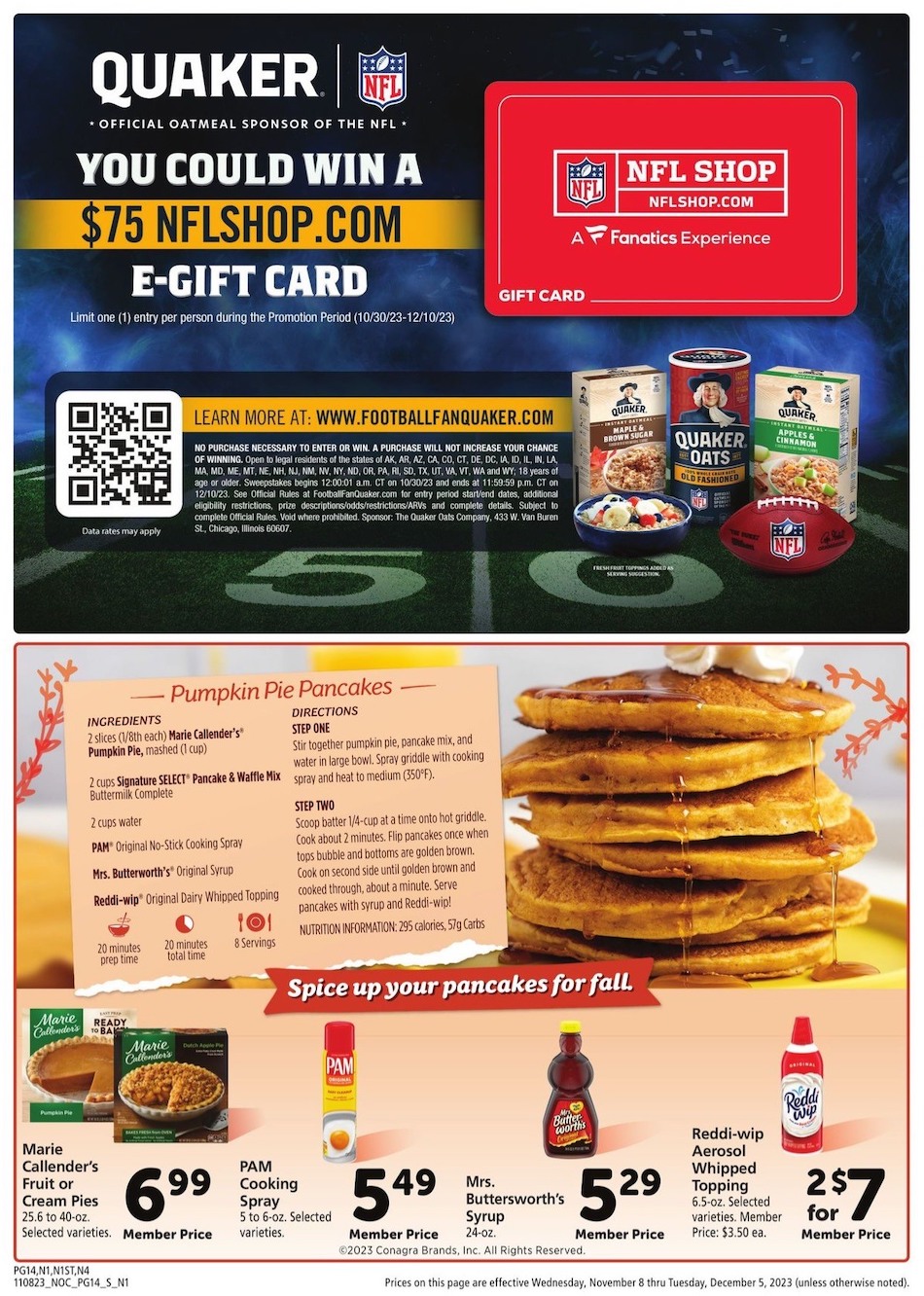 Safeway Ad Big Book Savings 8th November – 5th December 2023 Page 14