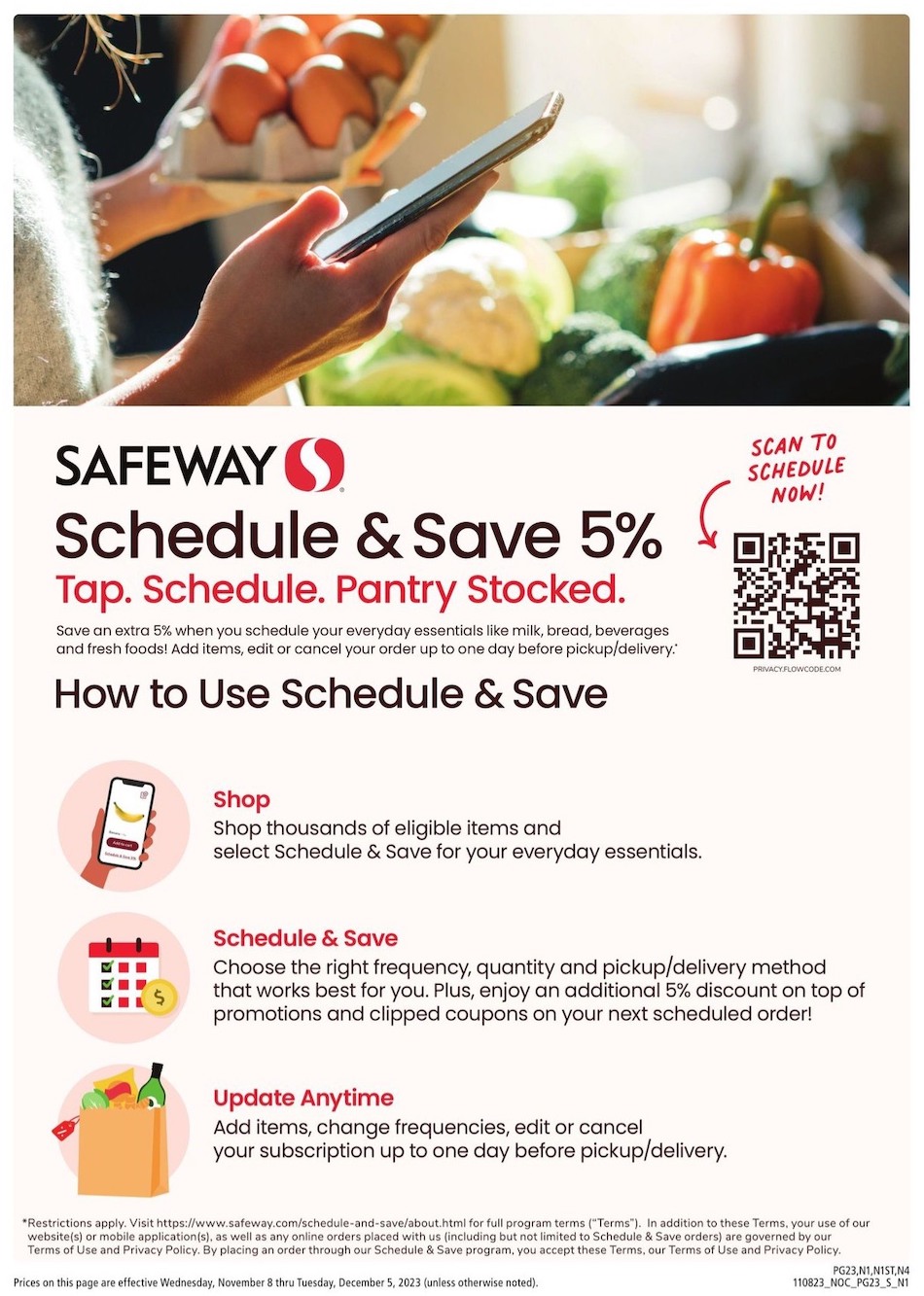 Safeway Ad Big Book Savings 8th November – 5th December 2023 Page 23