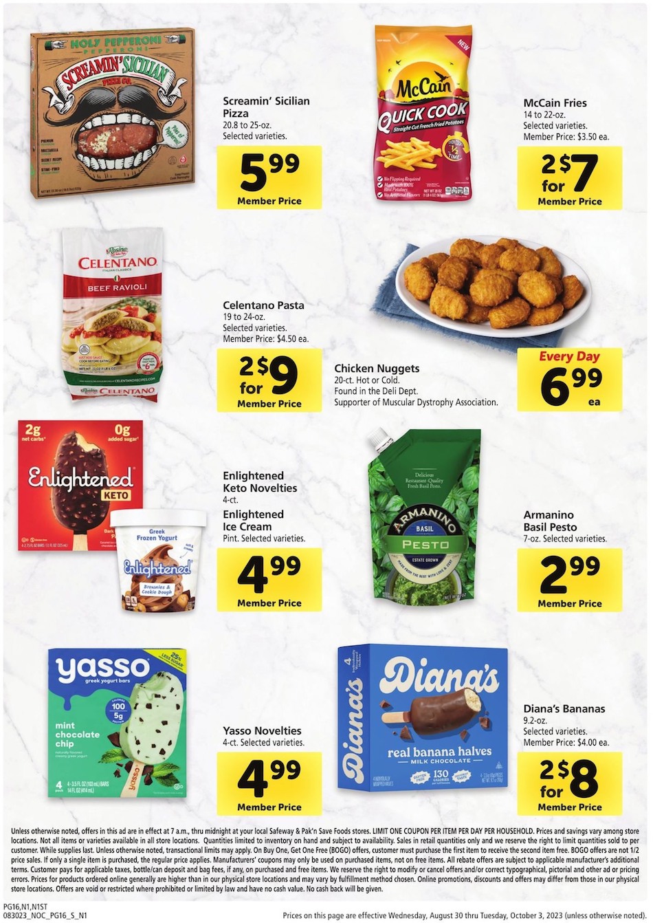 Safeway Ad Big Book Savings 30th September – 3rd October 2023 Page 16