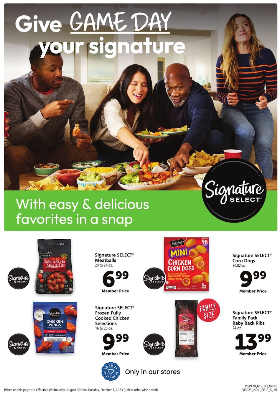 Safeway Ad Big Book Savings 30th September – 3rd October 2023 Page 19