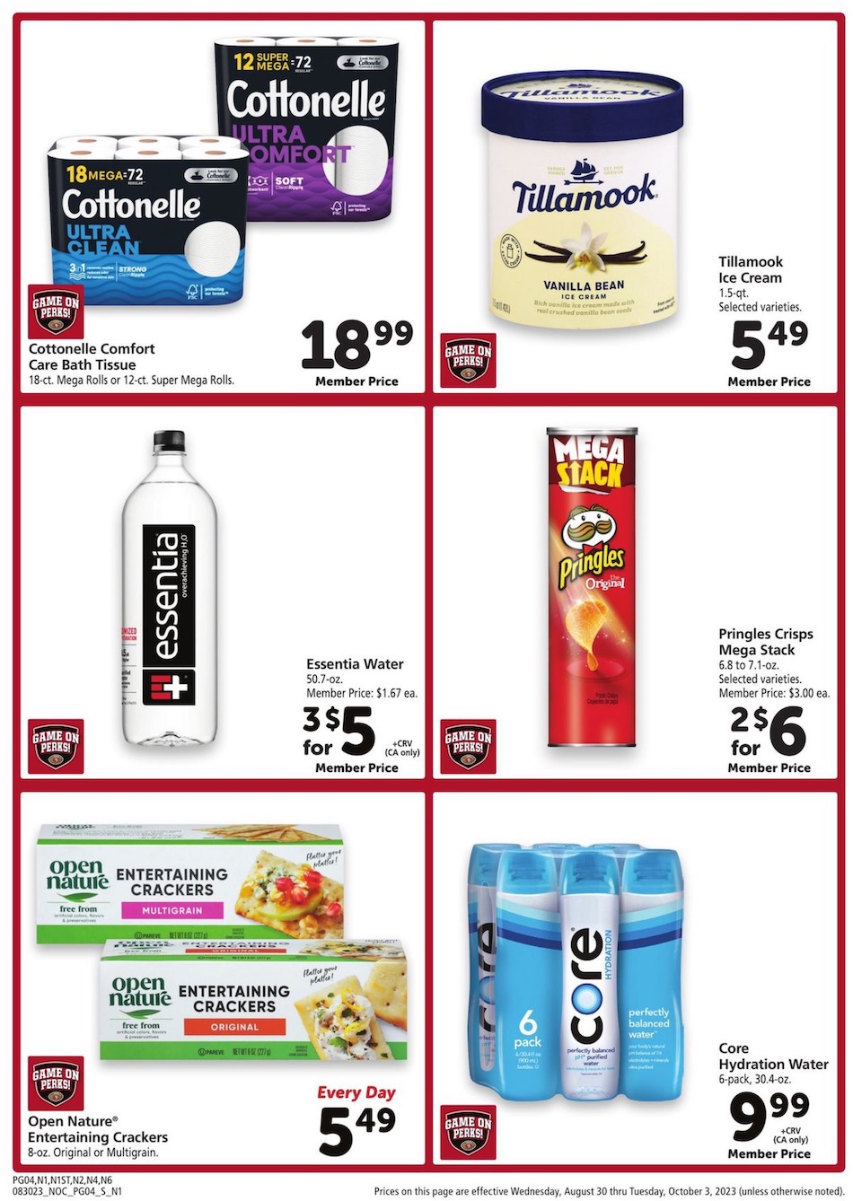 Safeway Ad Big Book Savings 30th September – 3rd October 2023 Page 4