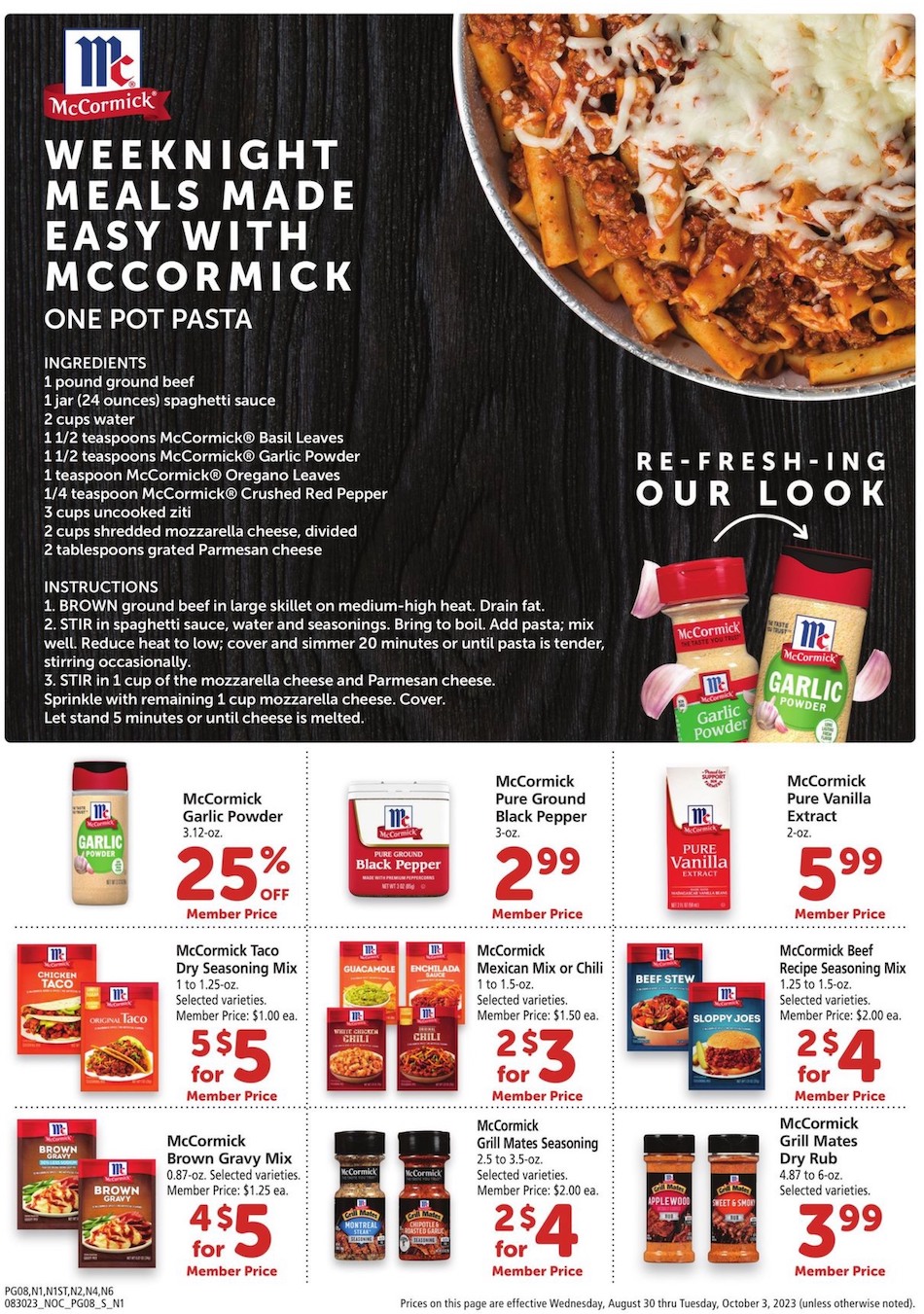Safeway Ad Big Book Savings 30th September – 3rd October 2023 Page 8