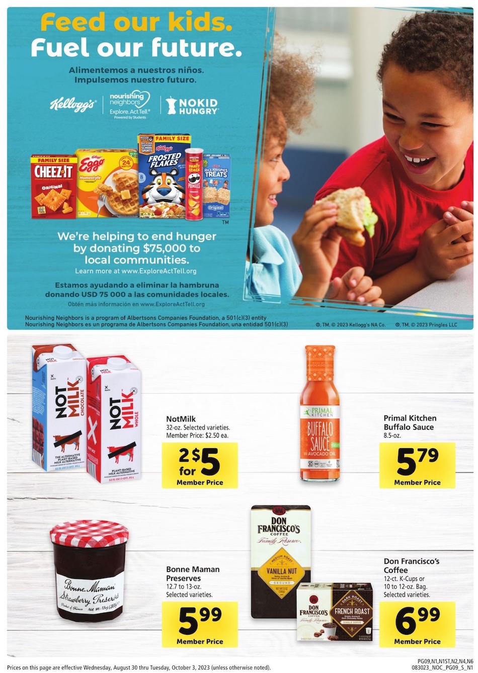 Safeway Ad Big Book Savings 30th September – 3rd October 2023 Page 9