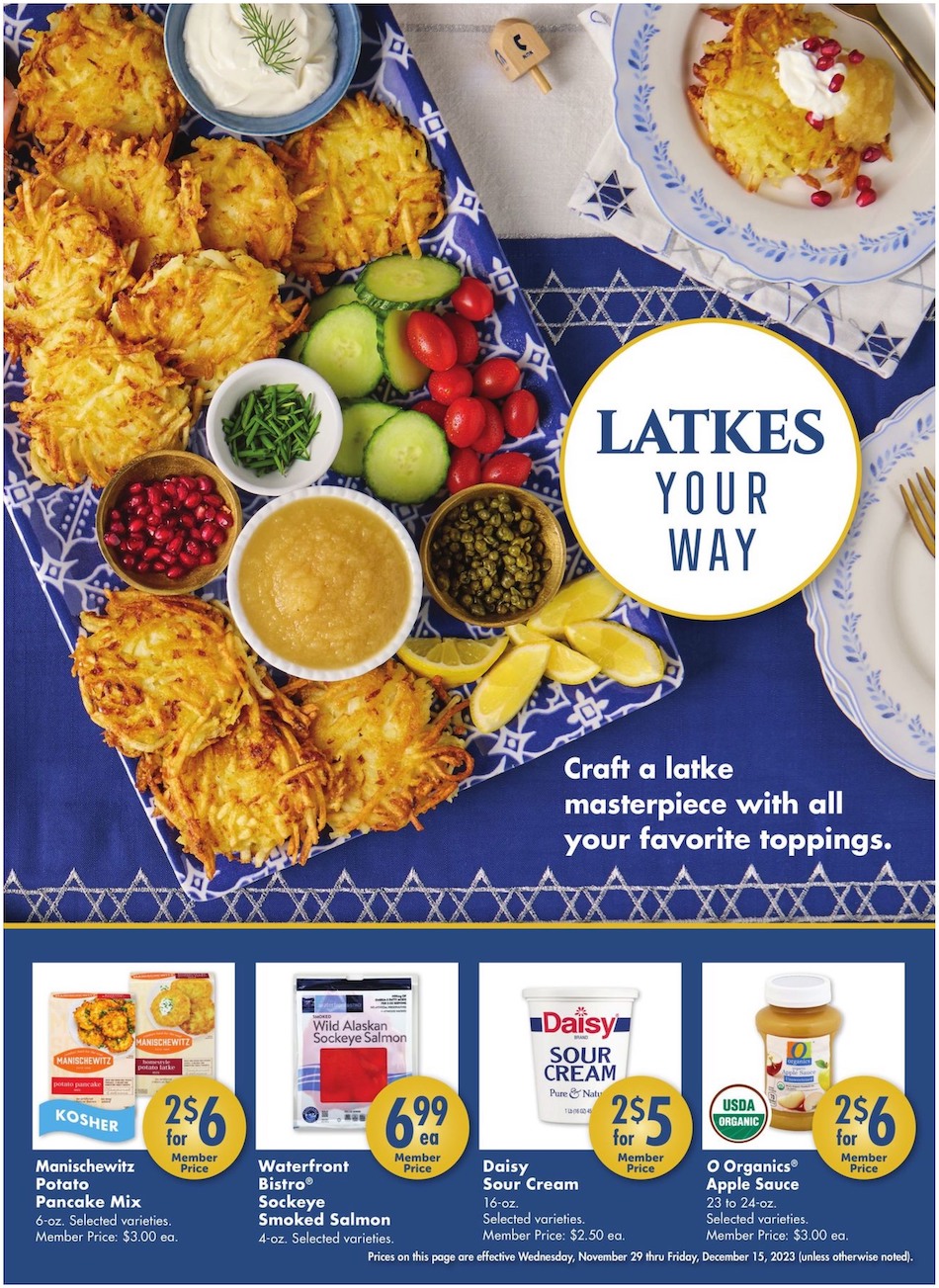 Safeway Ad Chanukah 5th – 15th December 2023 Page 3