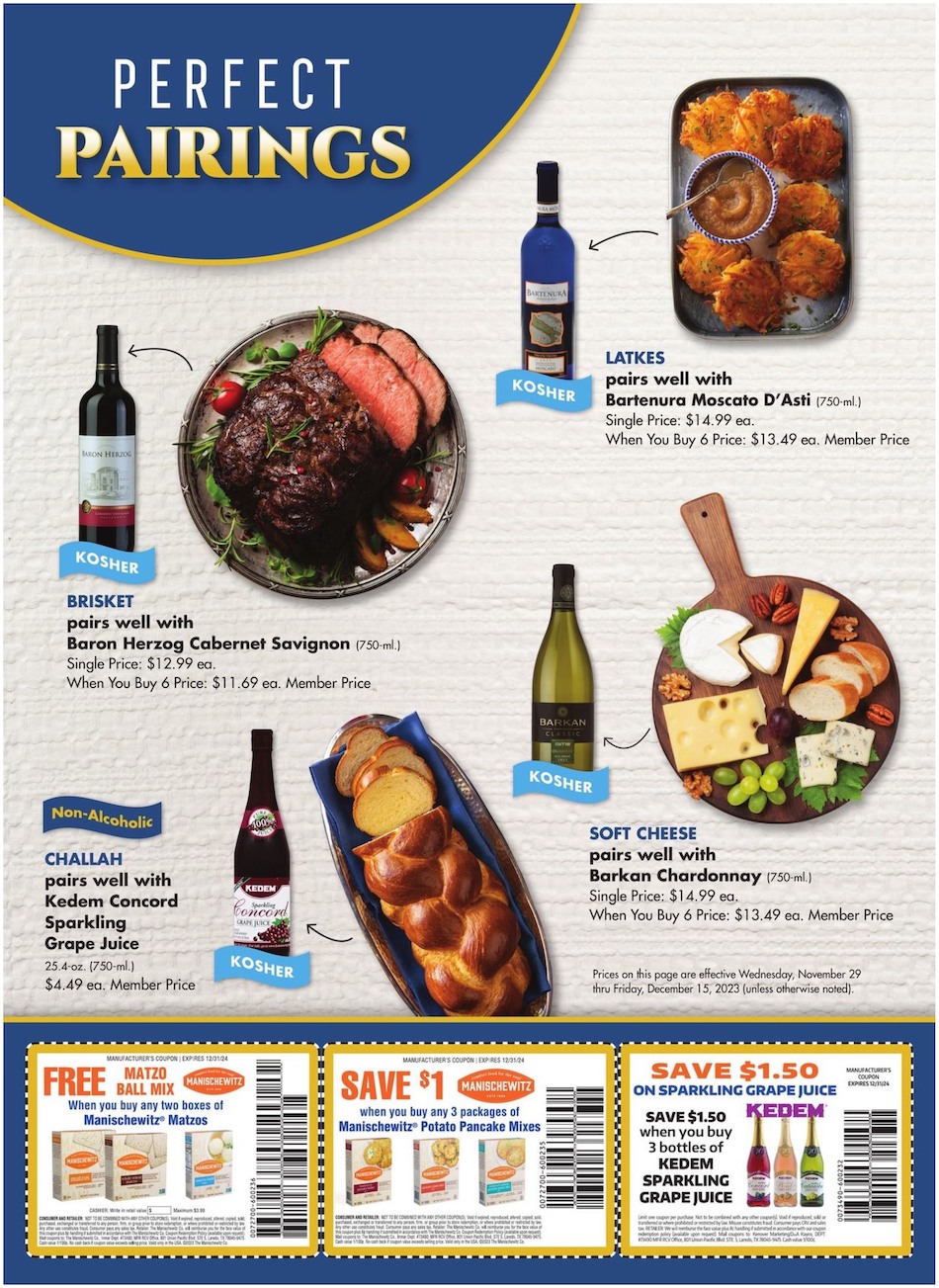 Safeway Ad Chanukah 5th – 15th December 2023 Page 8