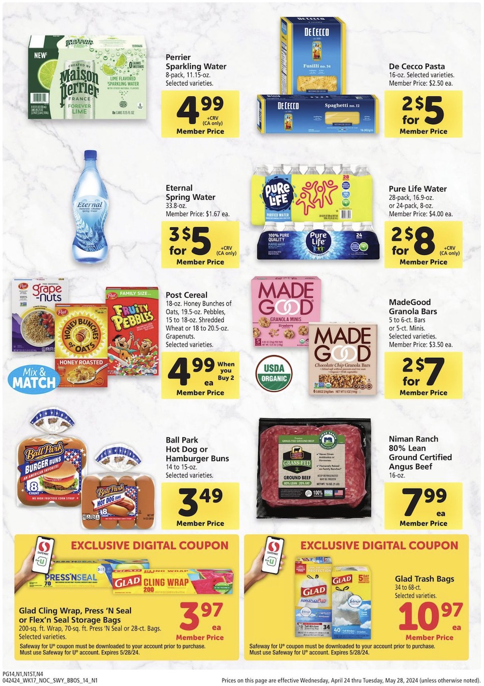 Safeway Big Book of Savings 24th April – 28th May 2024 Page 14