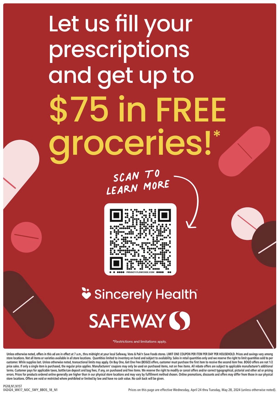 Safeway Big Book of Savings 24th April – 28th May 2024 Page 18