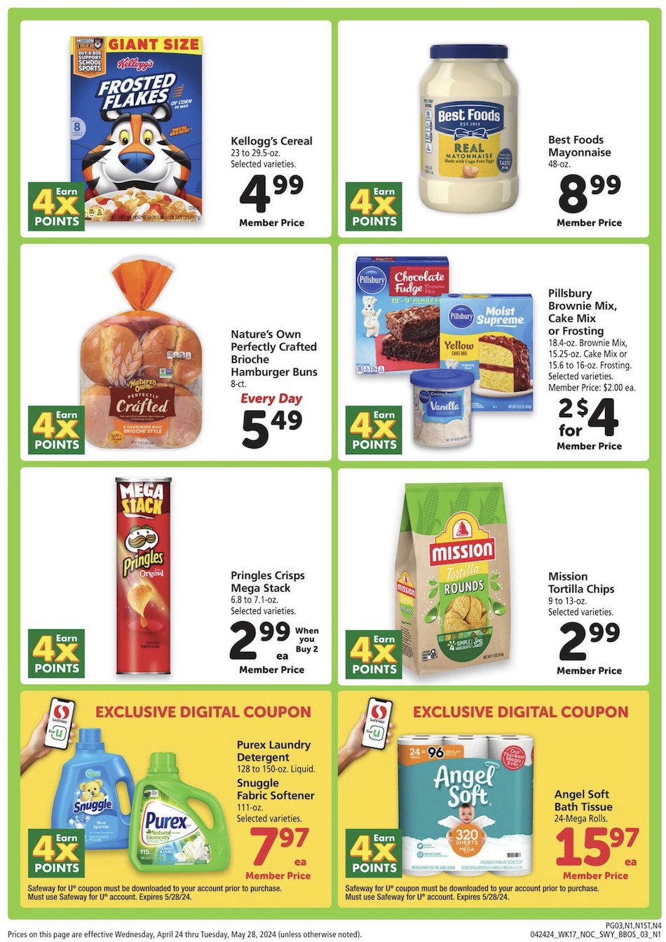 Safeway Big Book of Savings 24th April – 28th May 2024 Page 3