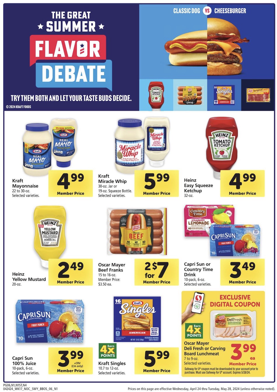 Safeway Big Book of Savings 24th April – 28th May 2024 Page 6