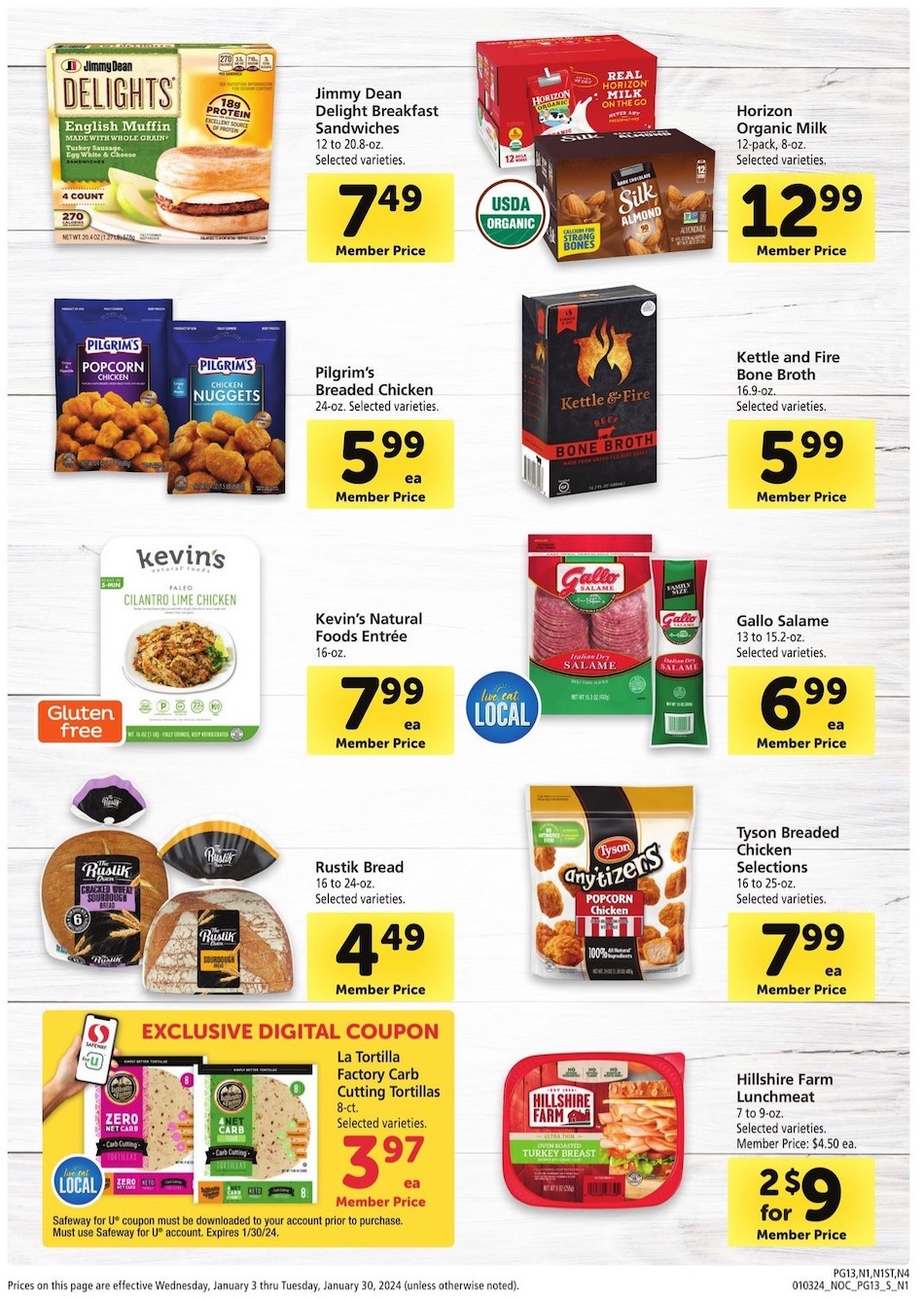 Safeway Big Book of Savings 2nd – 31st January 2024 Page 13