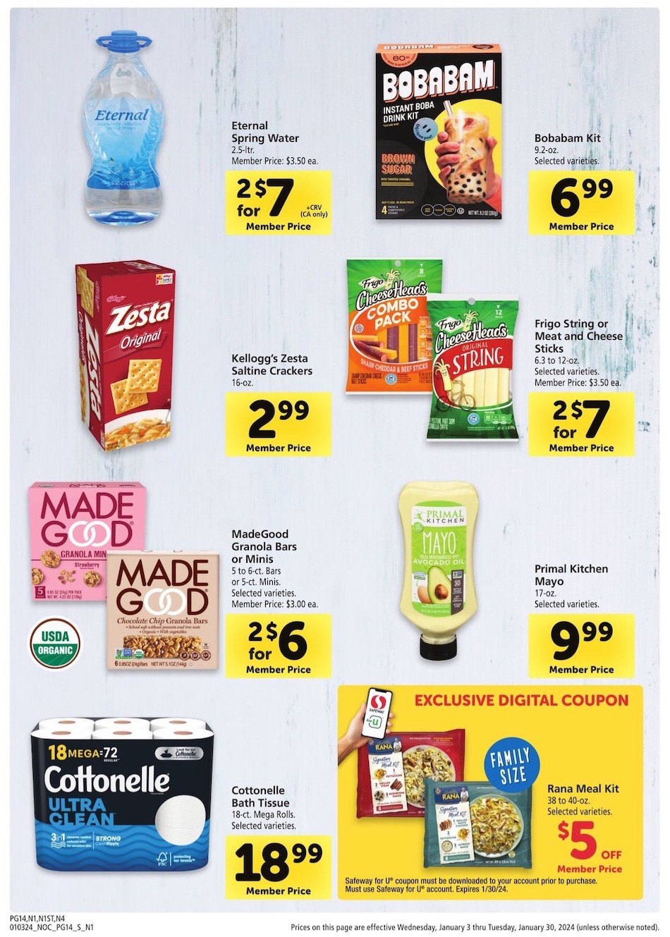 Safeway Big Book of Savings 2nd – 31st January 2024 Page 14