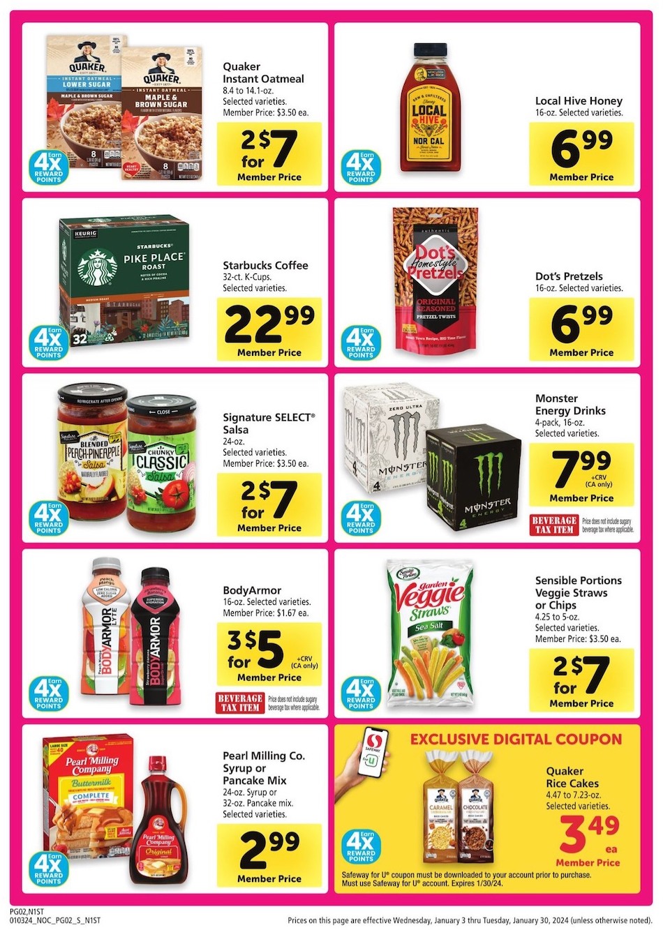 Safeway Big Book of Savings 2nd – 31st January 2024 Page 2