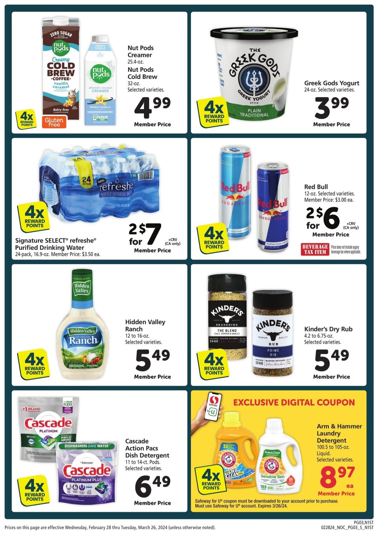 Safeway Big Book of Savings 28th February – 26th March 2024 Page 3