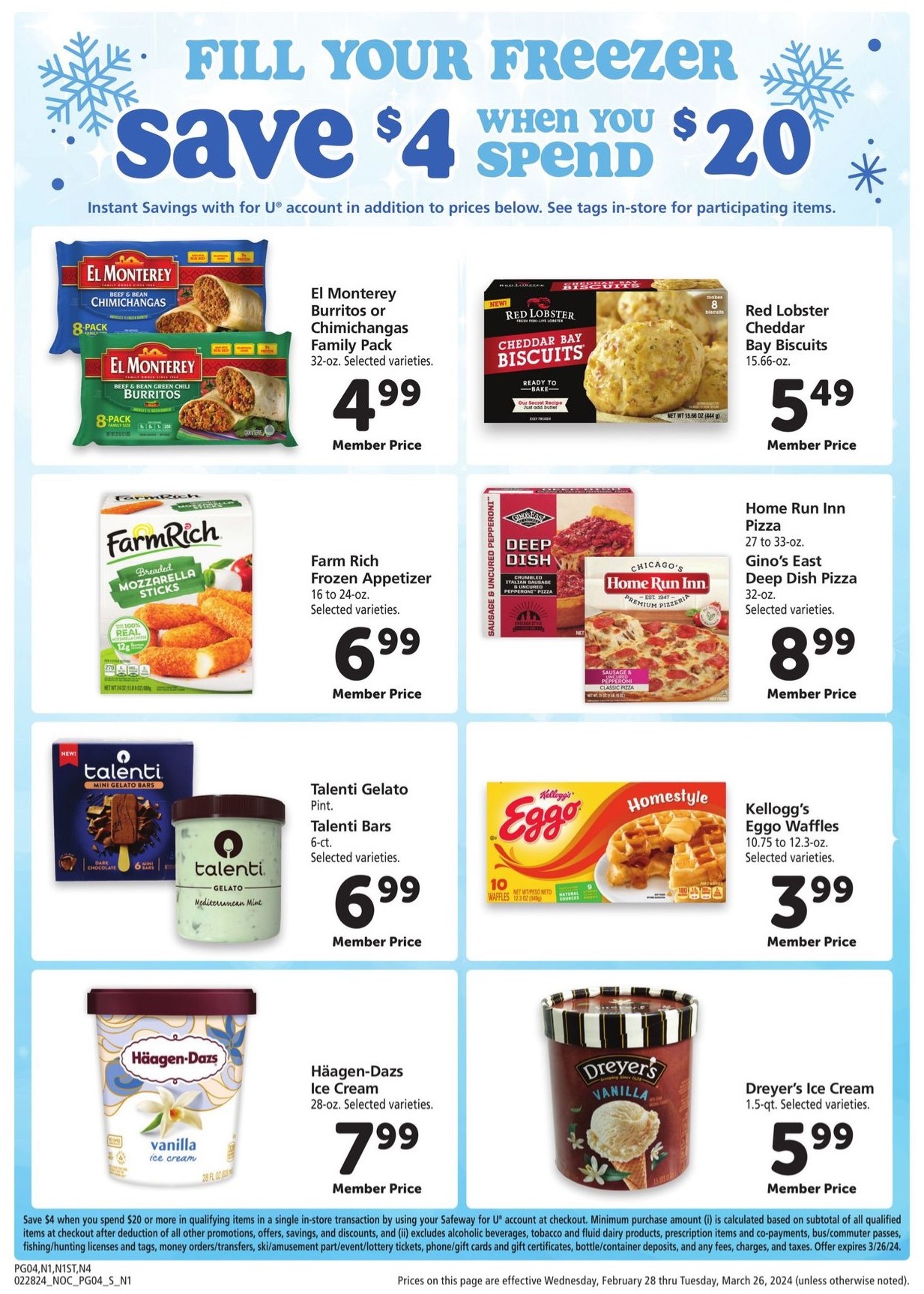 Safeway Big Book of Savings 28th February – 26th March 2024 Page 4