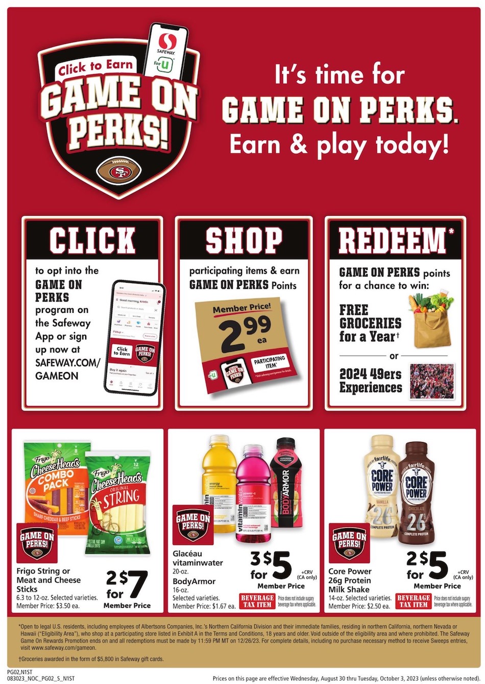 Safeway Big Book Savings 30th August – 3rd October 2023 Page 2