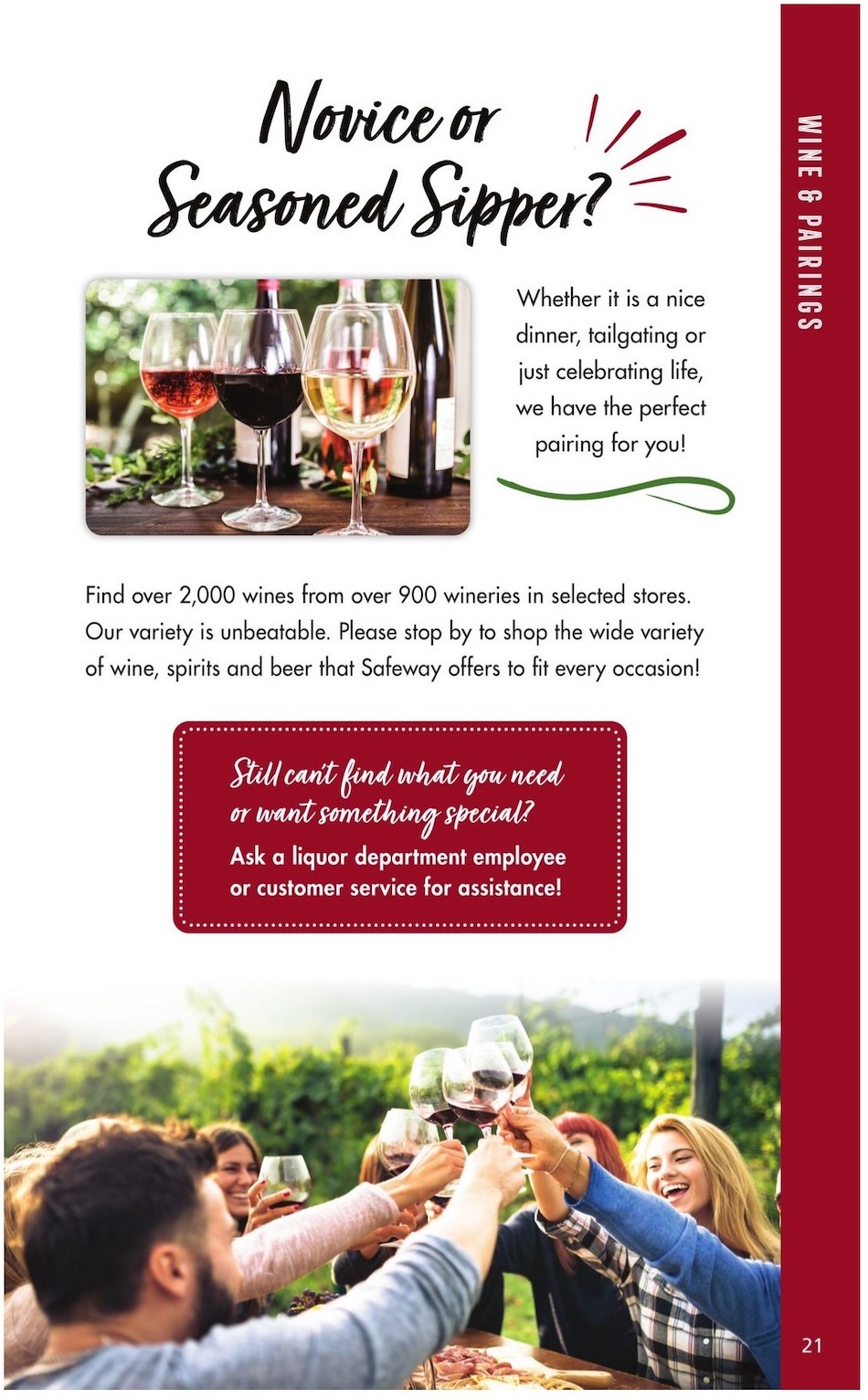 Safeway Entertaining Guide 30th January – 31st December 2024 Page 21