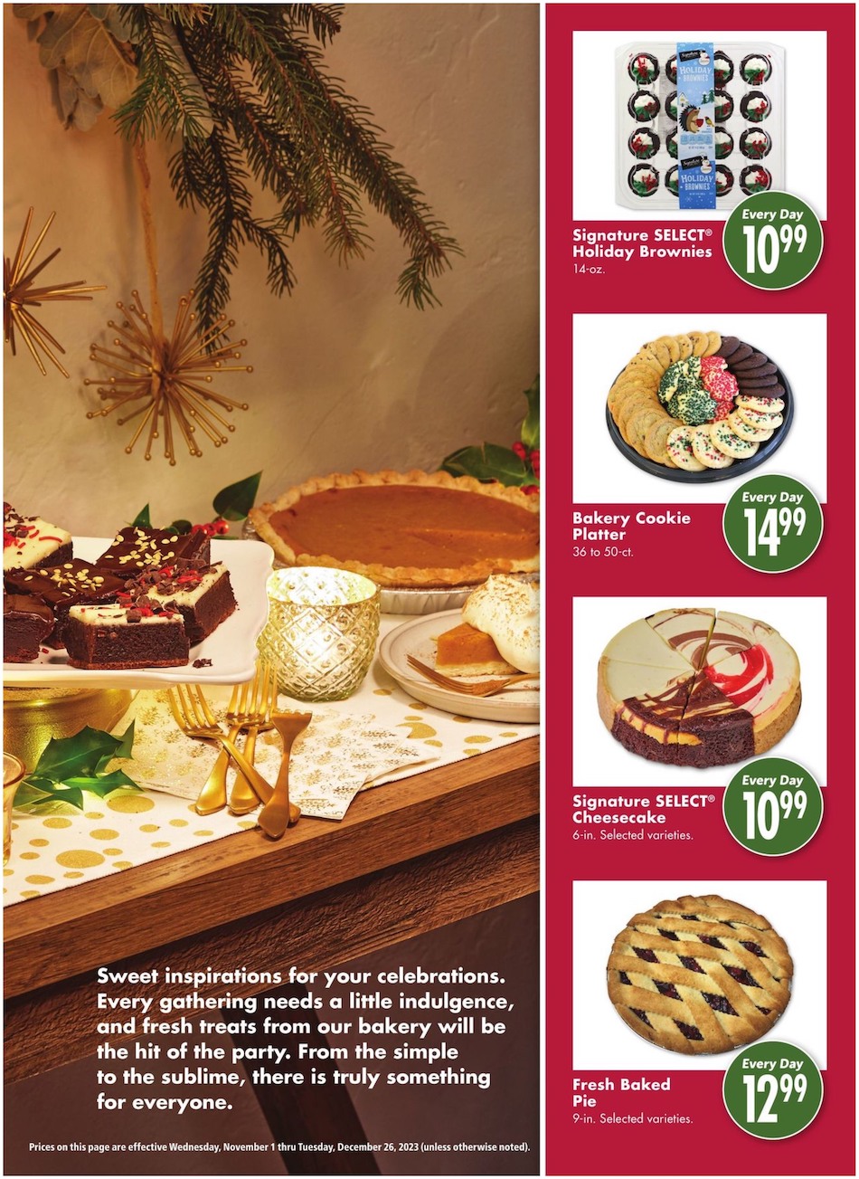Safeway Holiday Guide Ad 1st November – 26th December 2023 Page 19