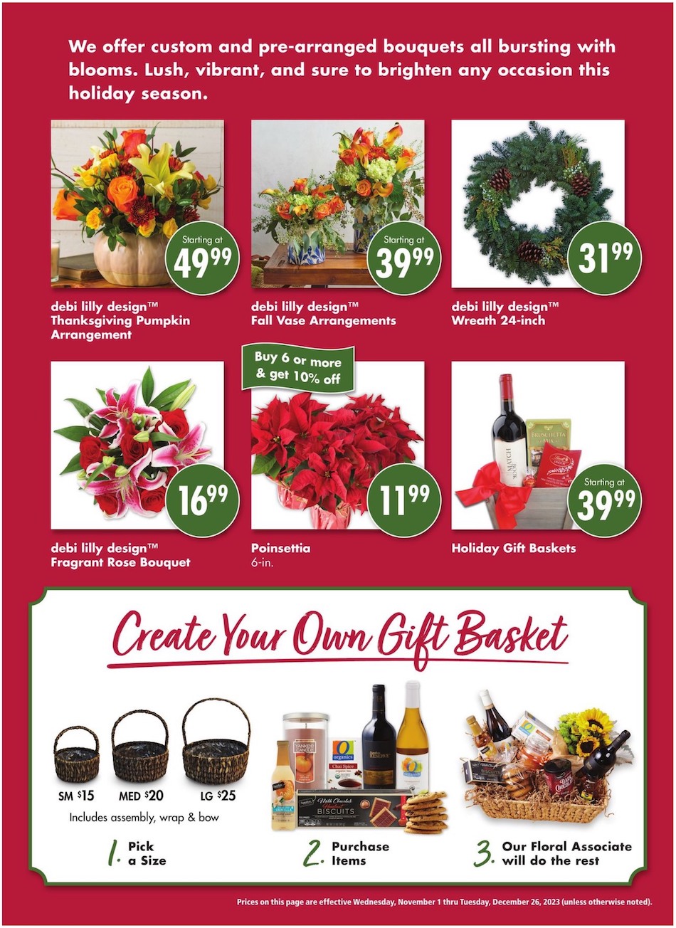 Safeway Holiday Guide Ad 1st November – 26th December 2023 Page 23