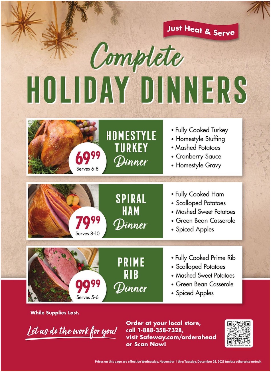 Safeway Holiday Guide Ad 1st November – 26th December 2023 Page 5