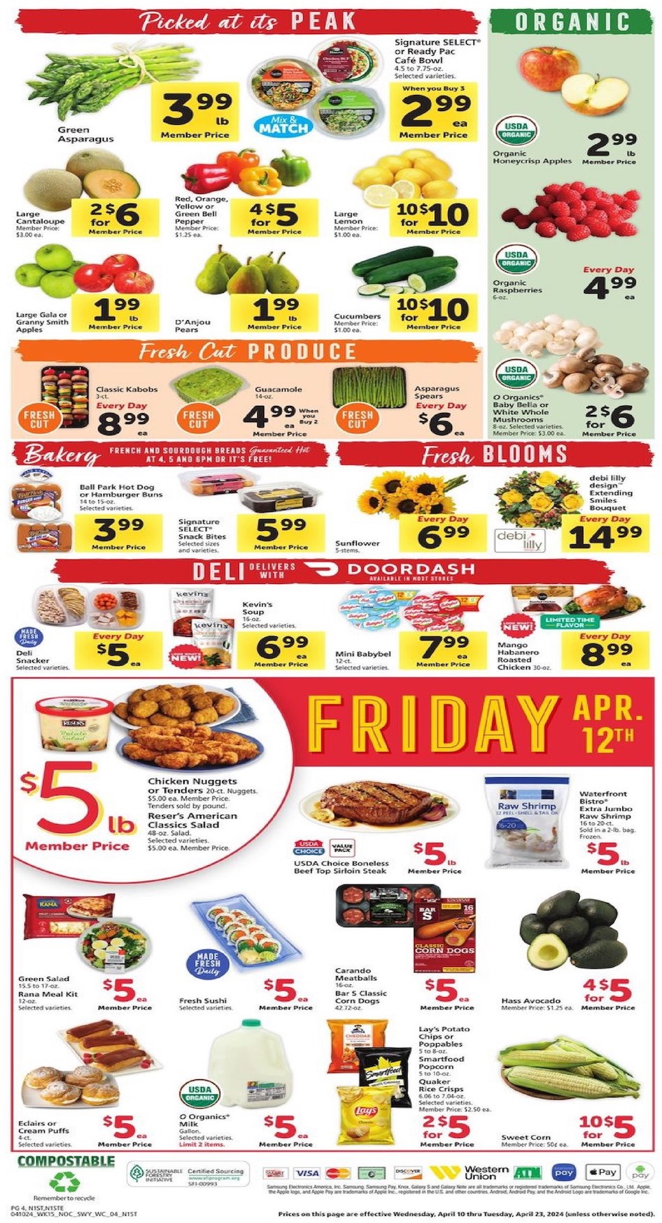 Safeway Weekly Ad 10th – 16th April 2024 Page 4