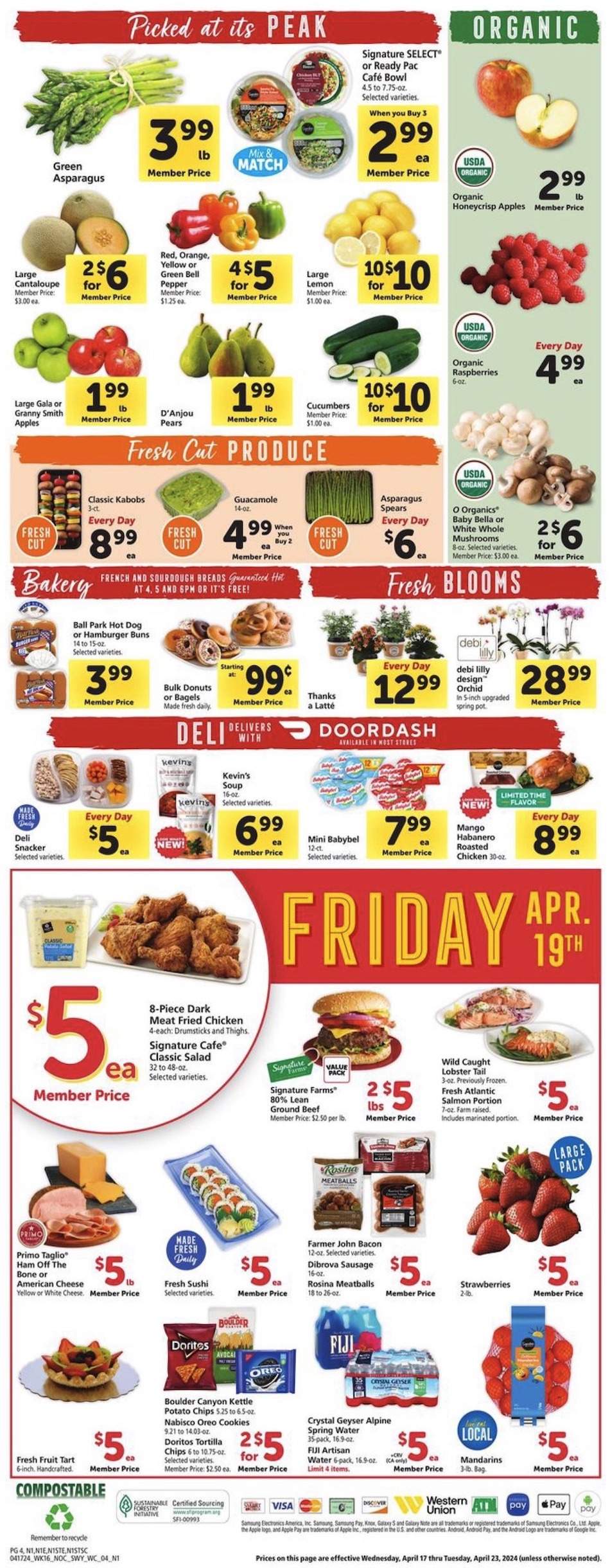 Safeway Weekly Ad 17th – 23rd April 2024 Page 4