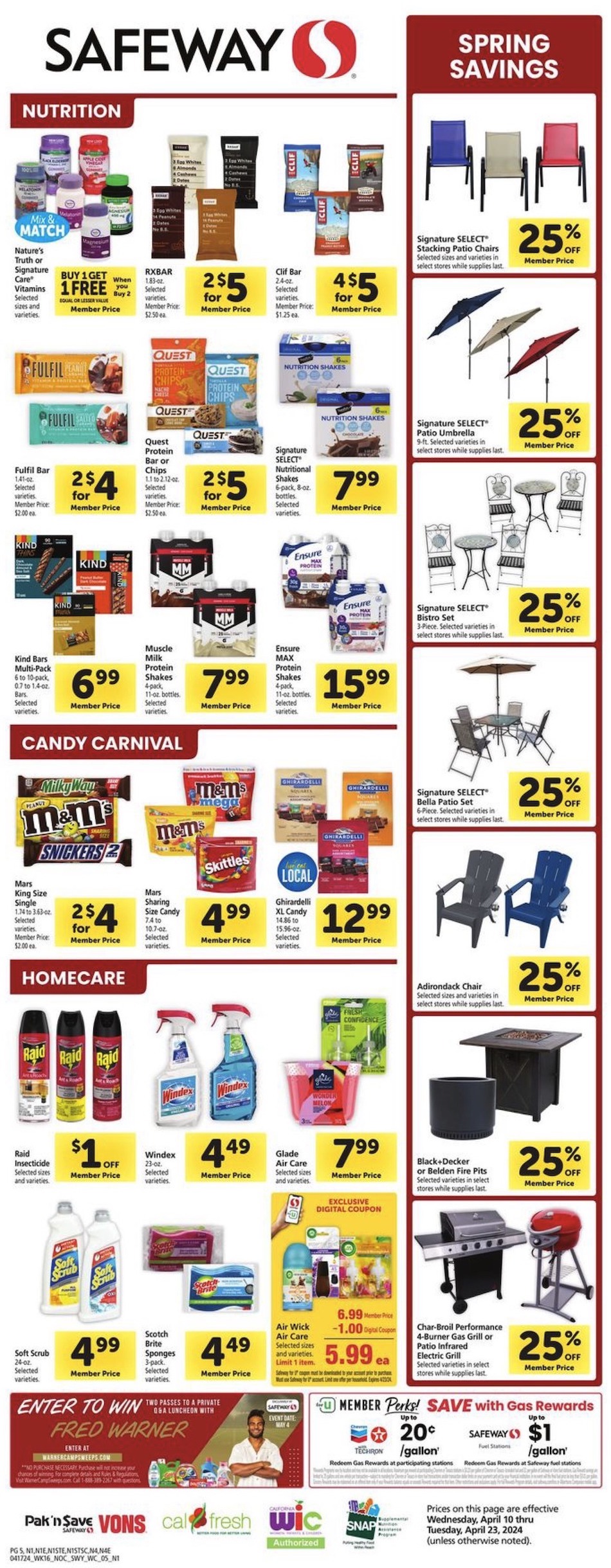 Safeway Weekly Ad 17th – 23rd April 2024 Page 5