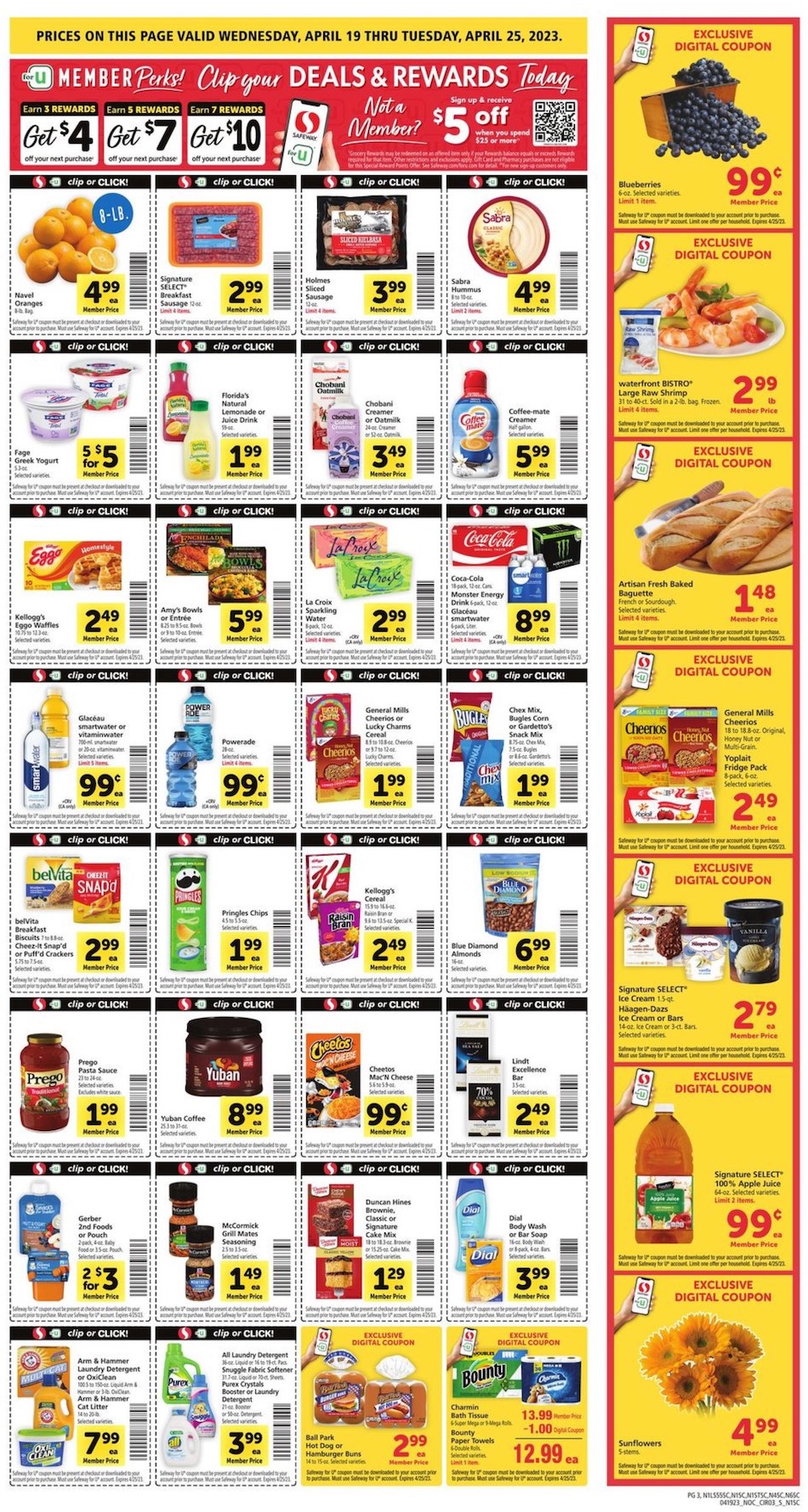 Safeway Weekly Ad 19th – 25th April 2023 Page 3