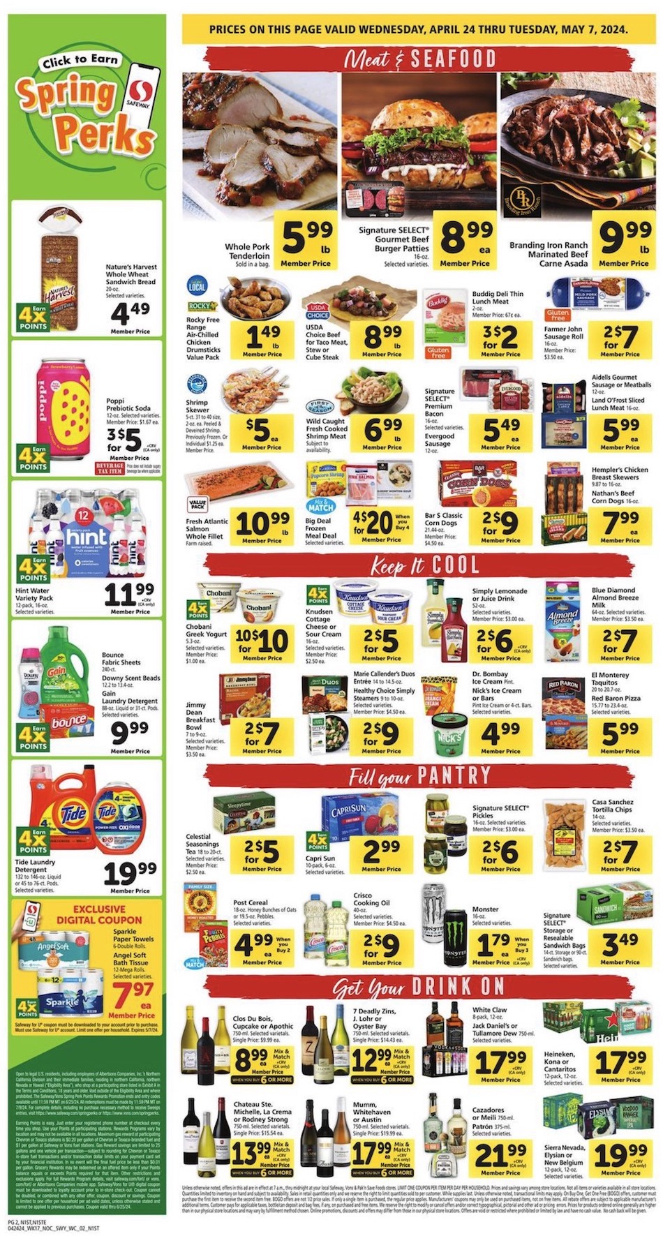Safeway Weekly Ad 24th – 30th April 2024 Page 2