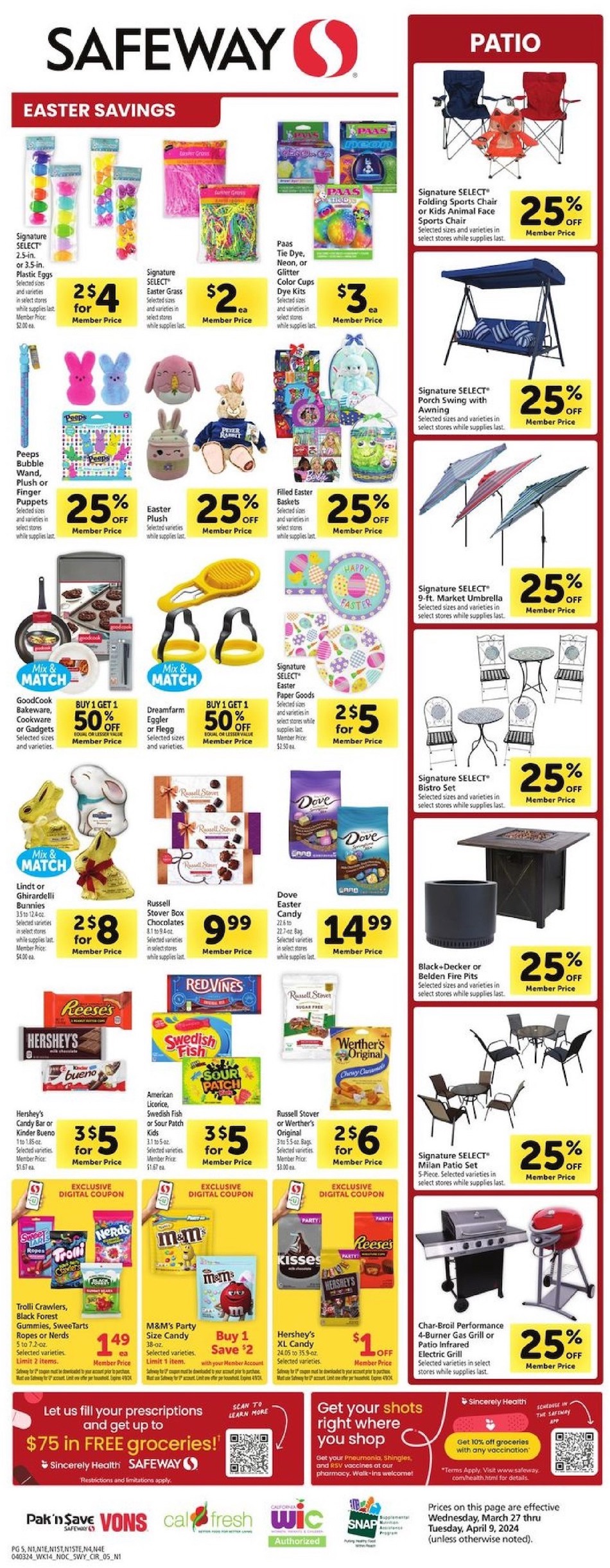Safeway Weekly Ad 3rd – 9th April 2024 Page 5