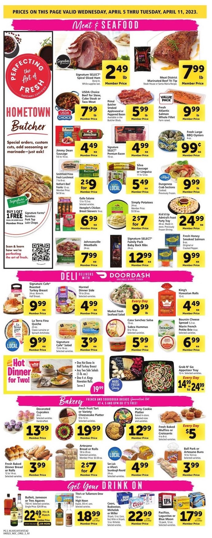 Safeway Weekly Ad Sale 5th – 11th April 2023 Page 2