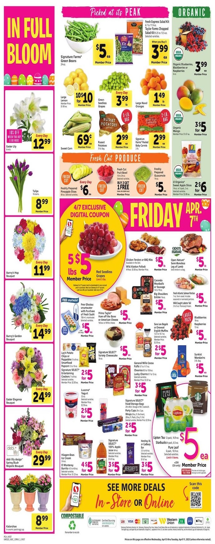 Safeway Weekly Ad Sale 5th – 11th April 2023 Page 4