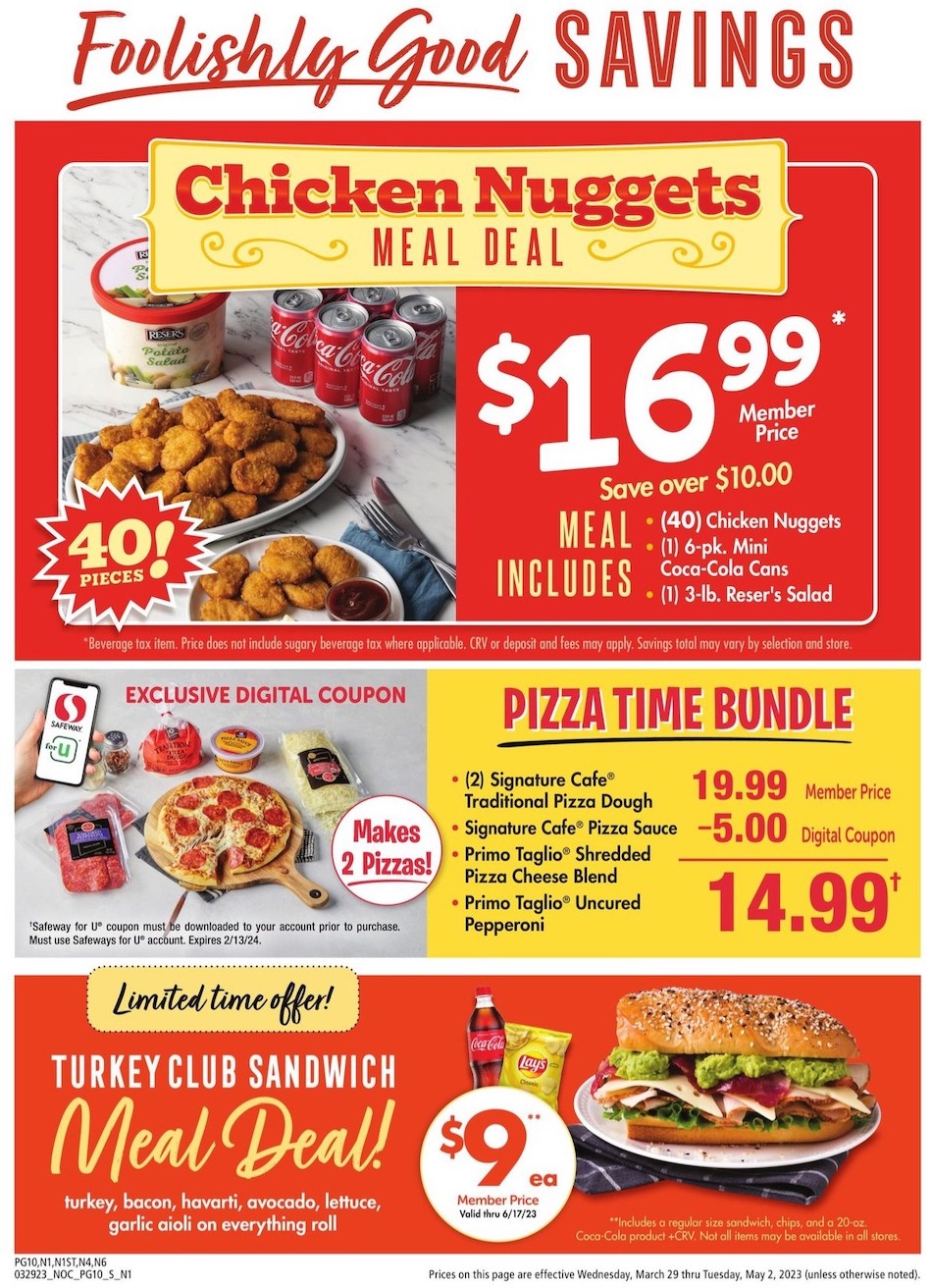 Safeway Weekly Ad 11th – 30th April 2023 Page 10