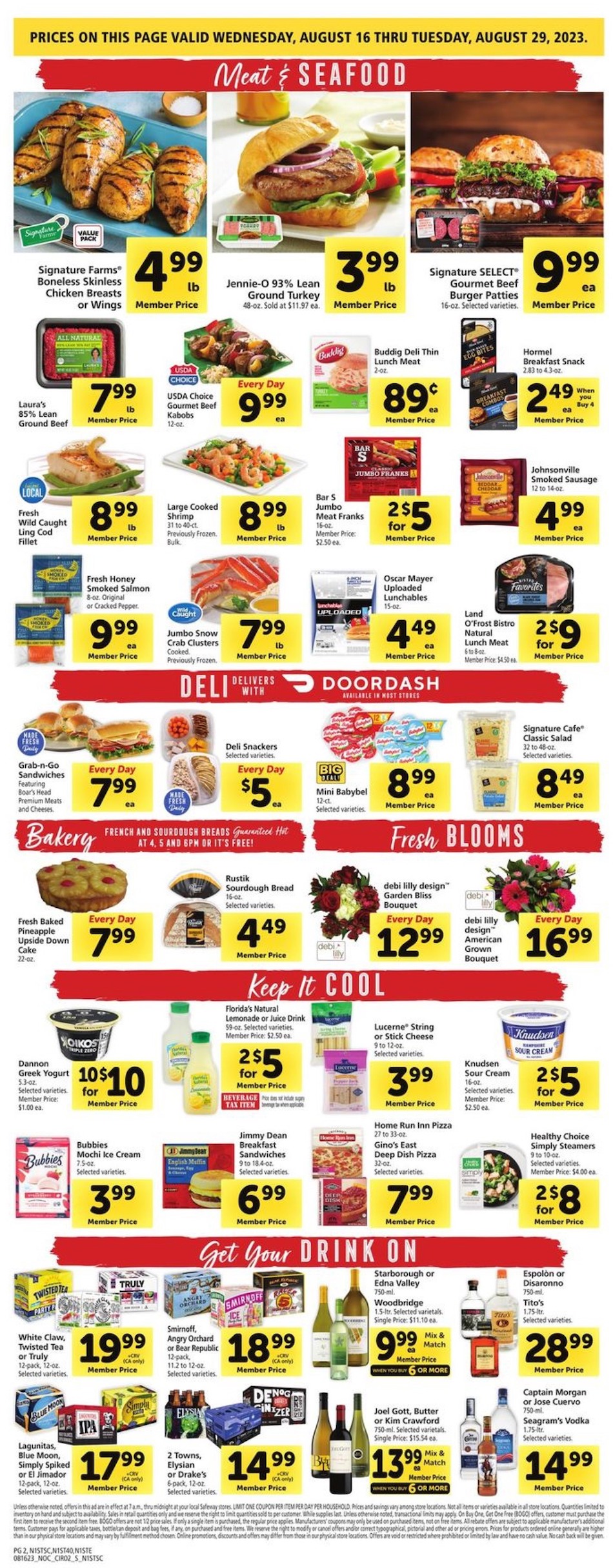 Safeway Weekly Ad 16th – 22nd August 2023 Page 2