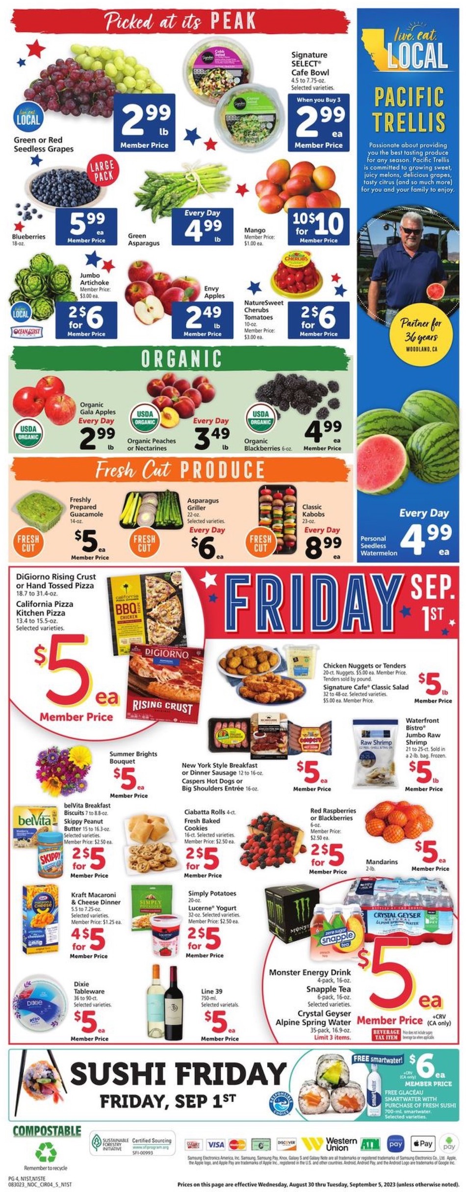 Safeway Weekly Ad 30th August – 5th September 2023 Page 4