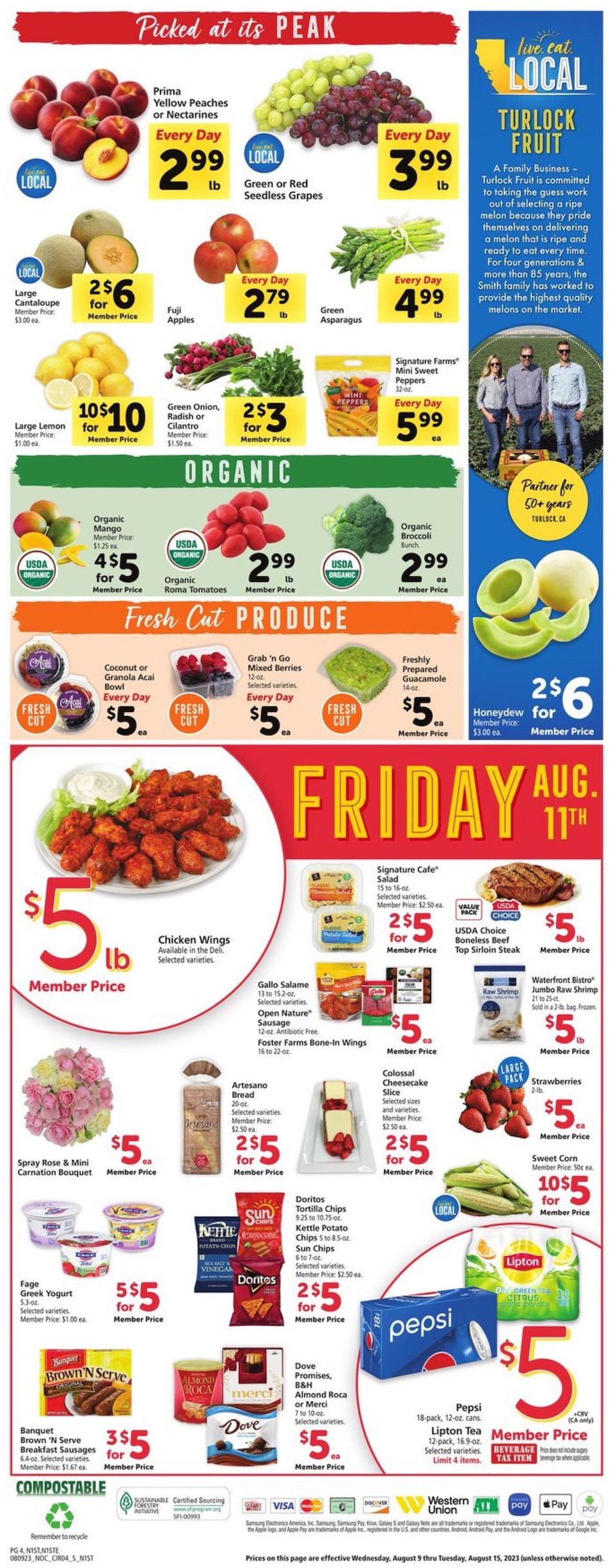 Safeway Weekly Ad 9th – 15th August 2023 Page 4