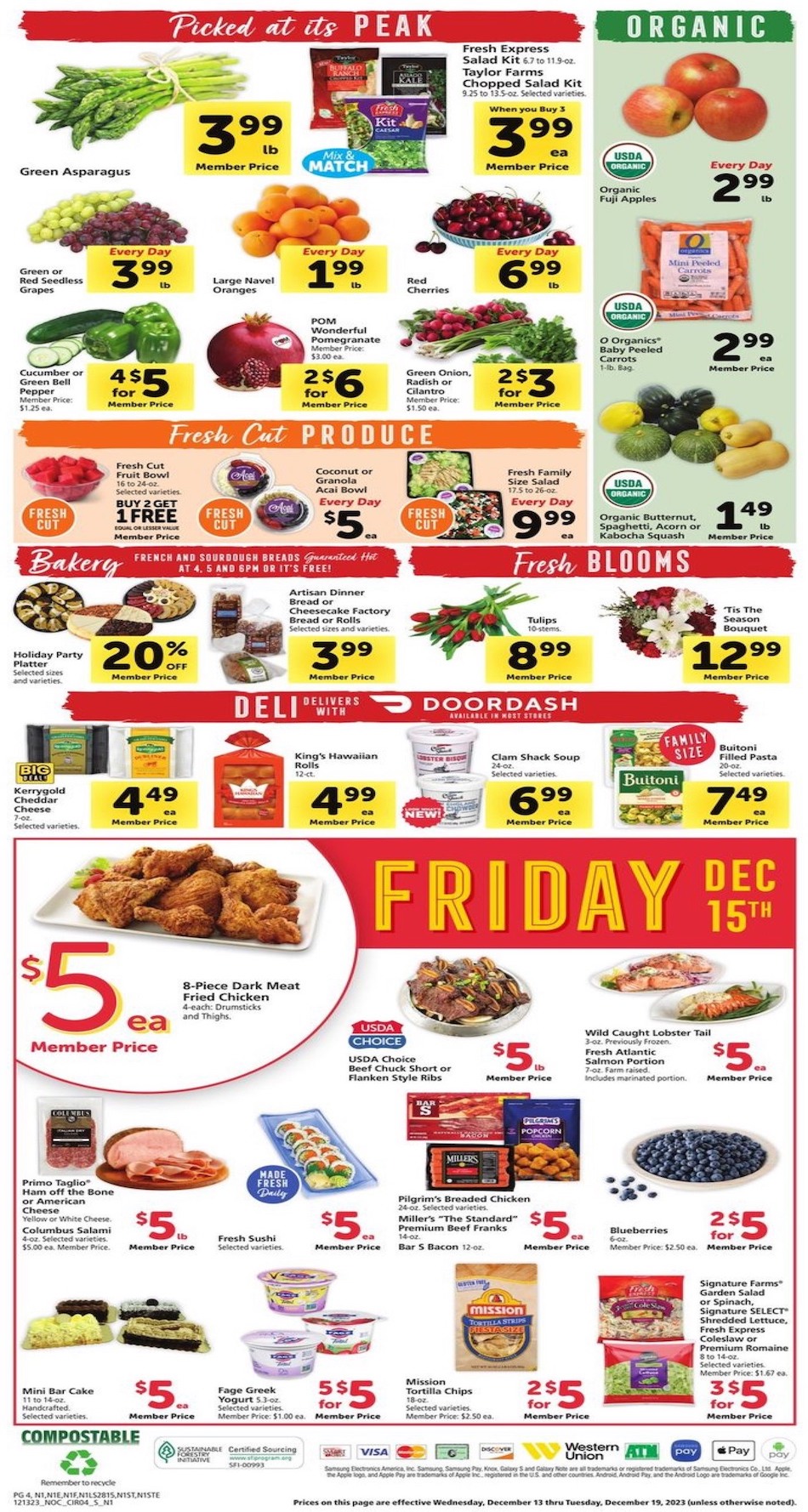 Safeway Weekly Ad 13th – 19th December 2023 Page 4